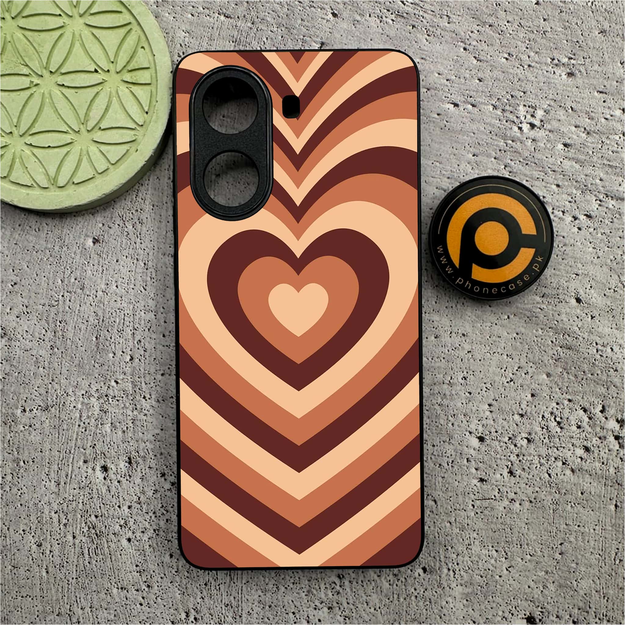 Xiaomi Poco X7 Pro 5G - Heart Beat Series - Premium Metal Printed soft Bumper shock Proof Case