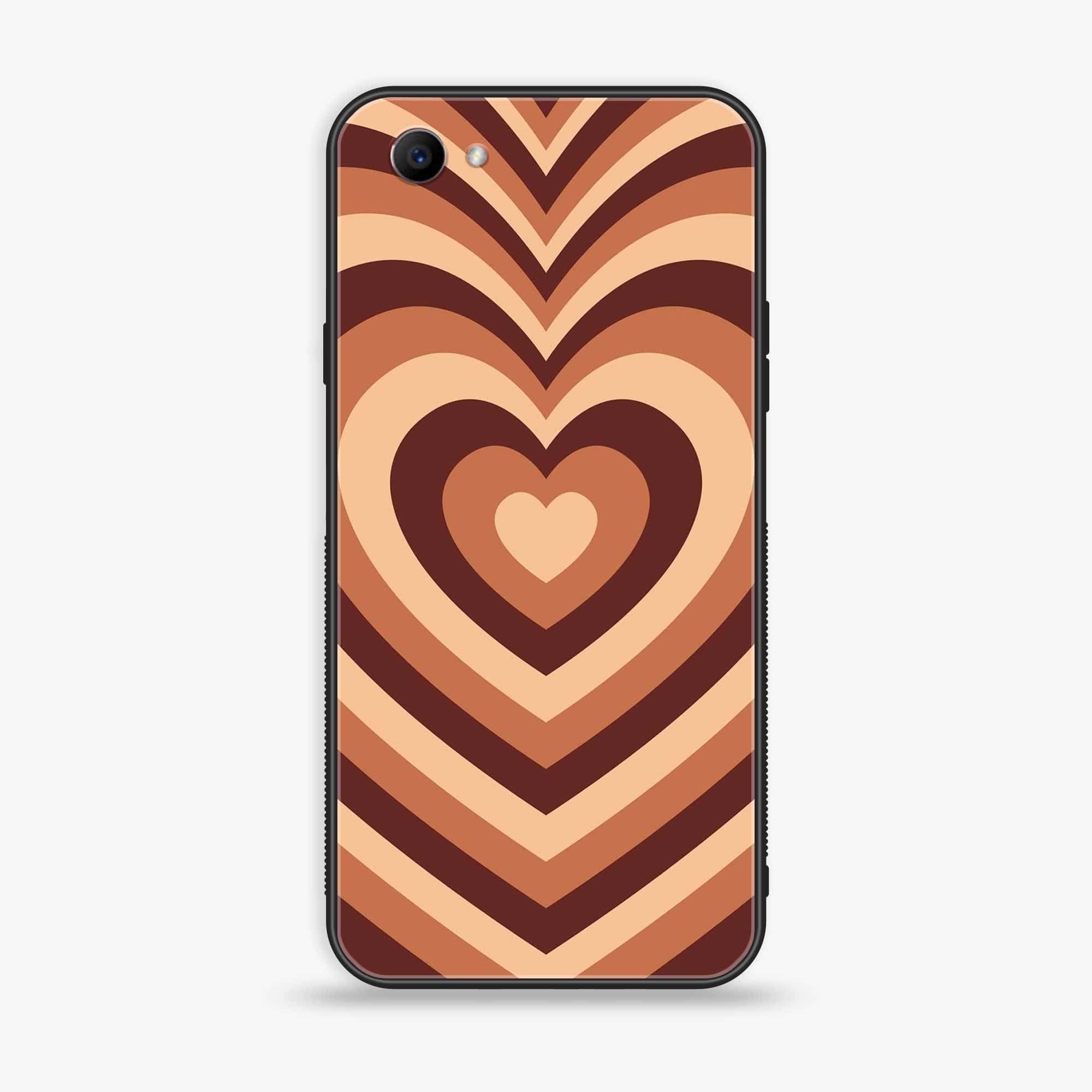 Oppo F7 Youth - Heart Beat Series - Premium Printed Glass soft Bumper shock Proof Case