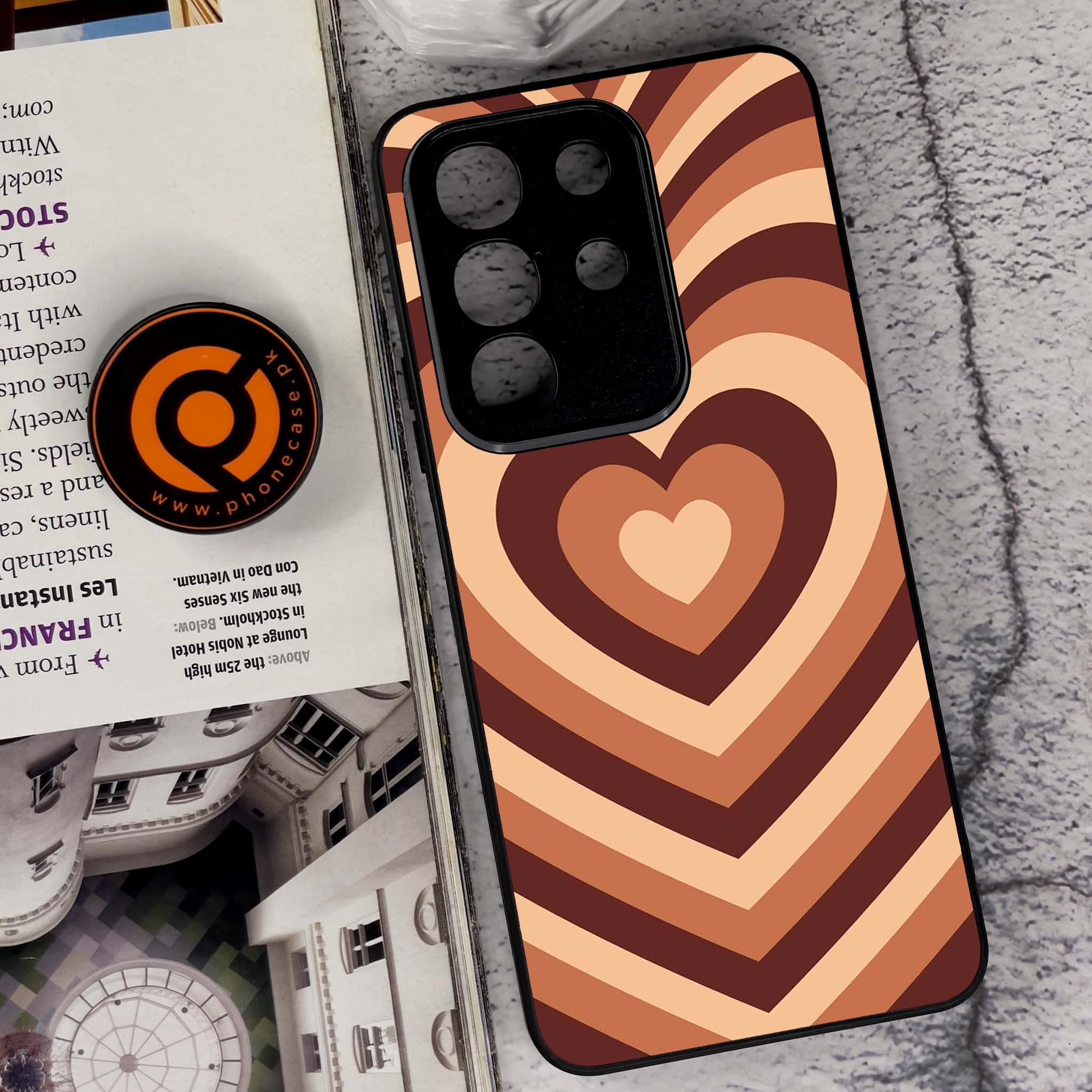 Vivo Y29 4G - Heart Beat Series - Premium Metal Printed soft Bumper Shock Proof Case
