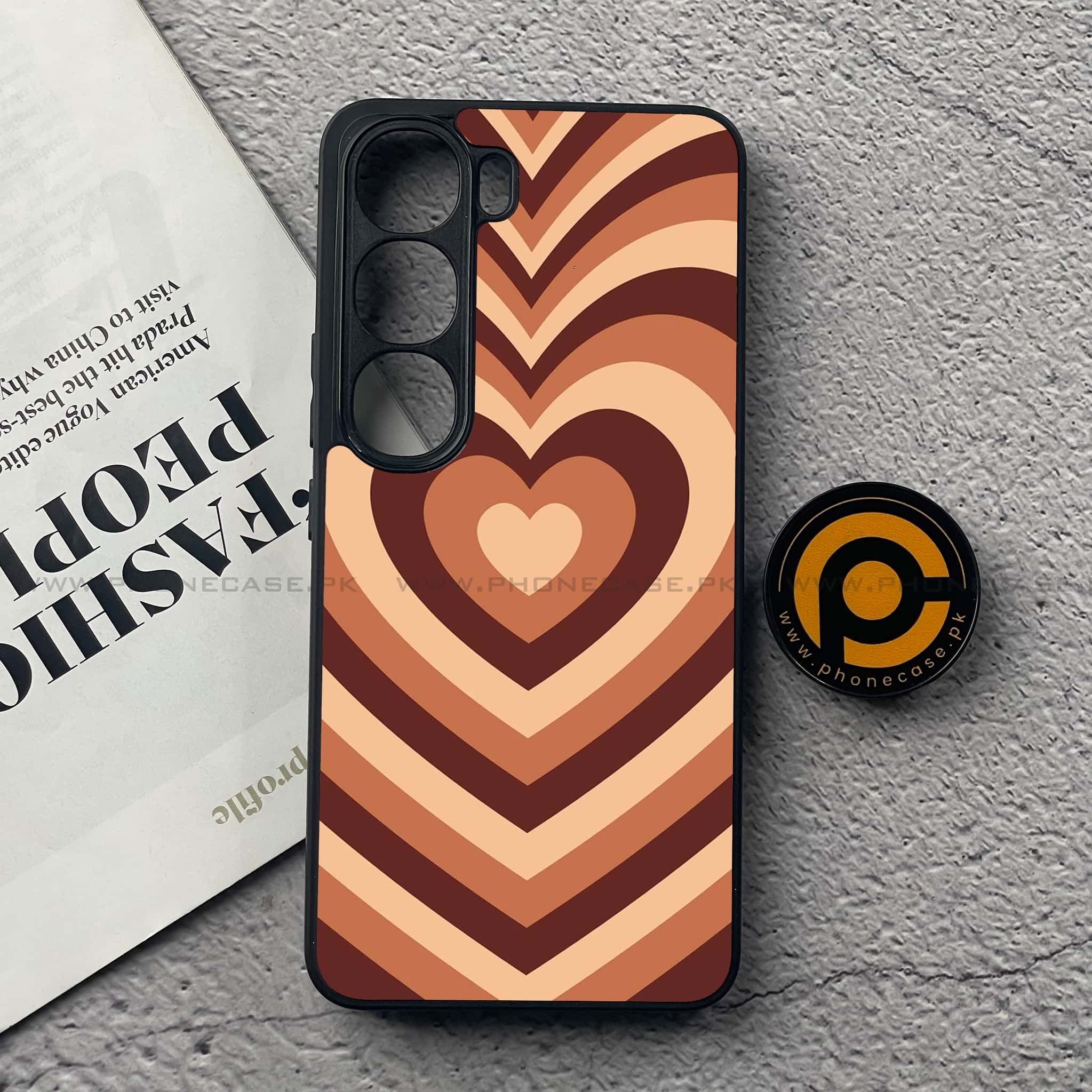 Vivo Y200 4G - Heart Beat Series - Premium Metal Printed soft Bumper Shock Proof Case