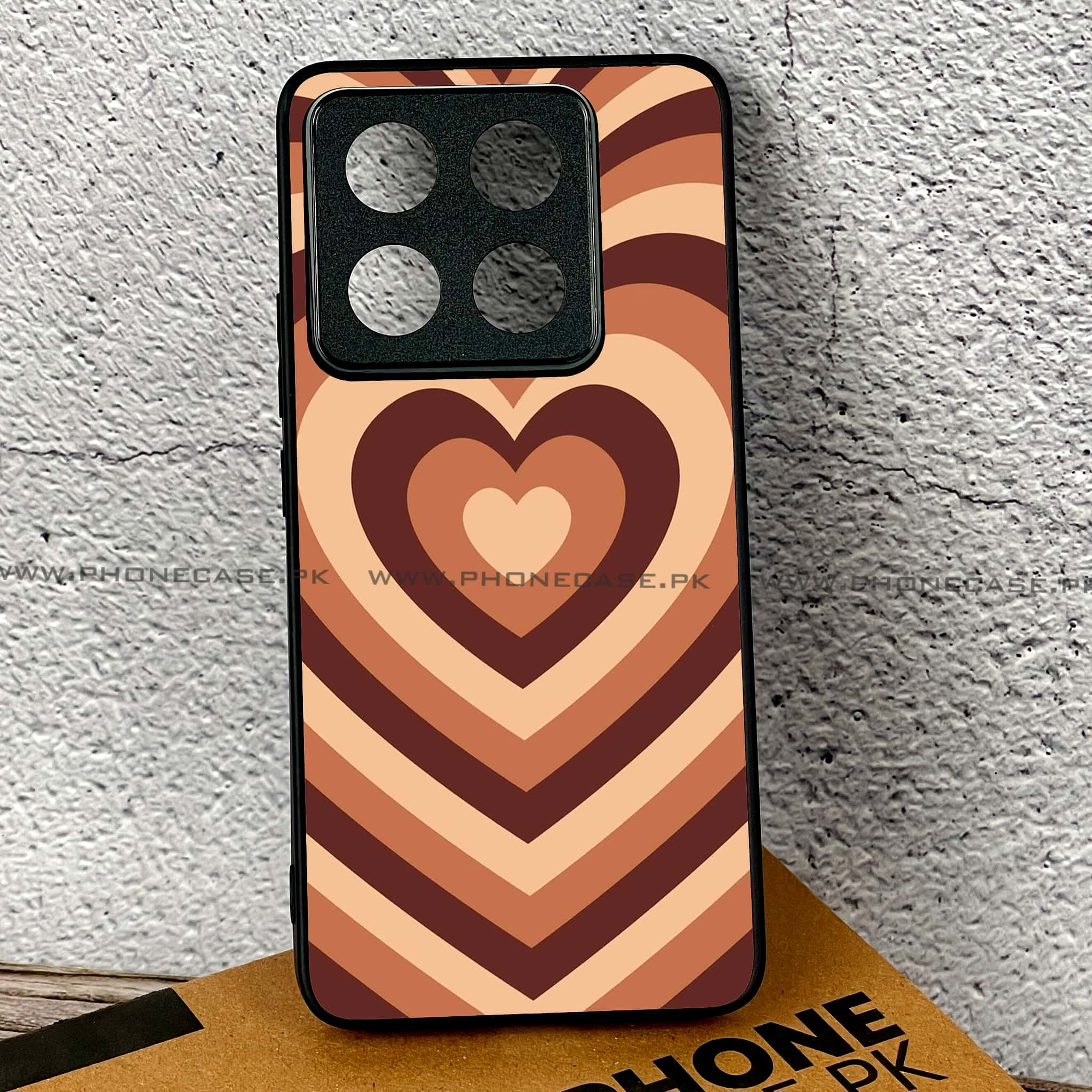 Xiaomi 14T - Heart Beat Series - Premium Printed Glass soft Bumper shock Proof Case