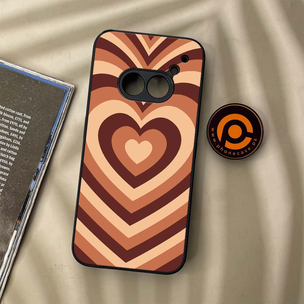 Nothing Phone (2a) - Heart Beat Series - Premium Metal Printed soft Bumper Shock Proof Case