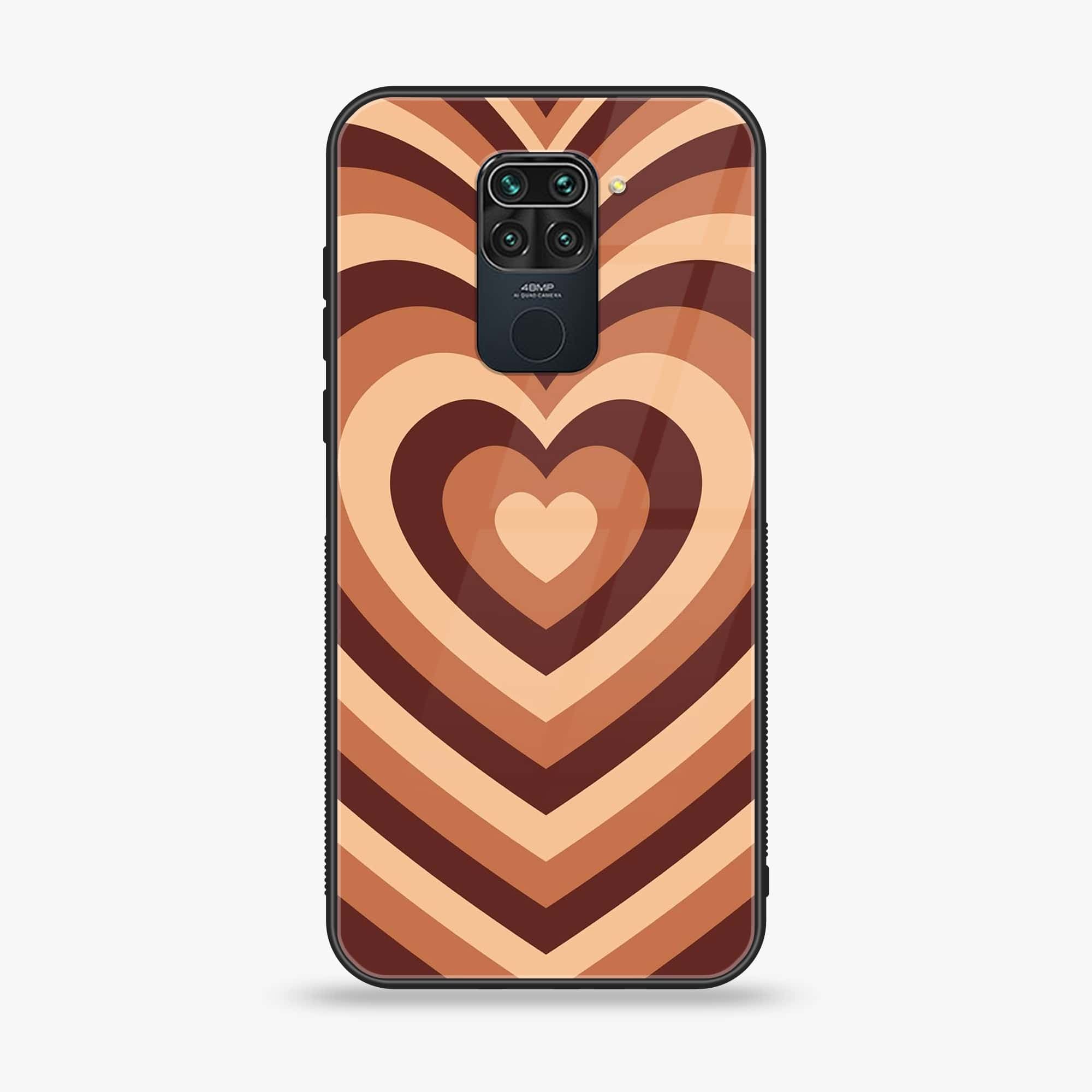 Xiaomi Redmi 10X - Heart Beat Series -  Premium Printed Metal soft Bumper shock Proof Case