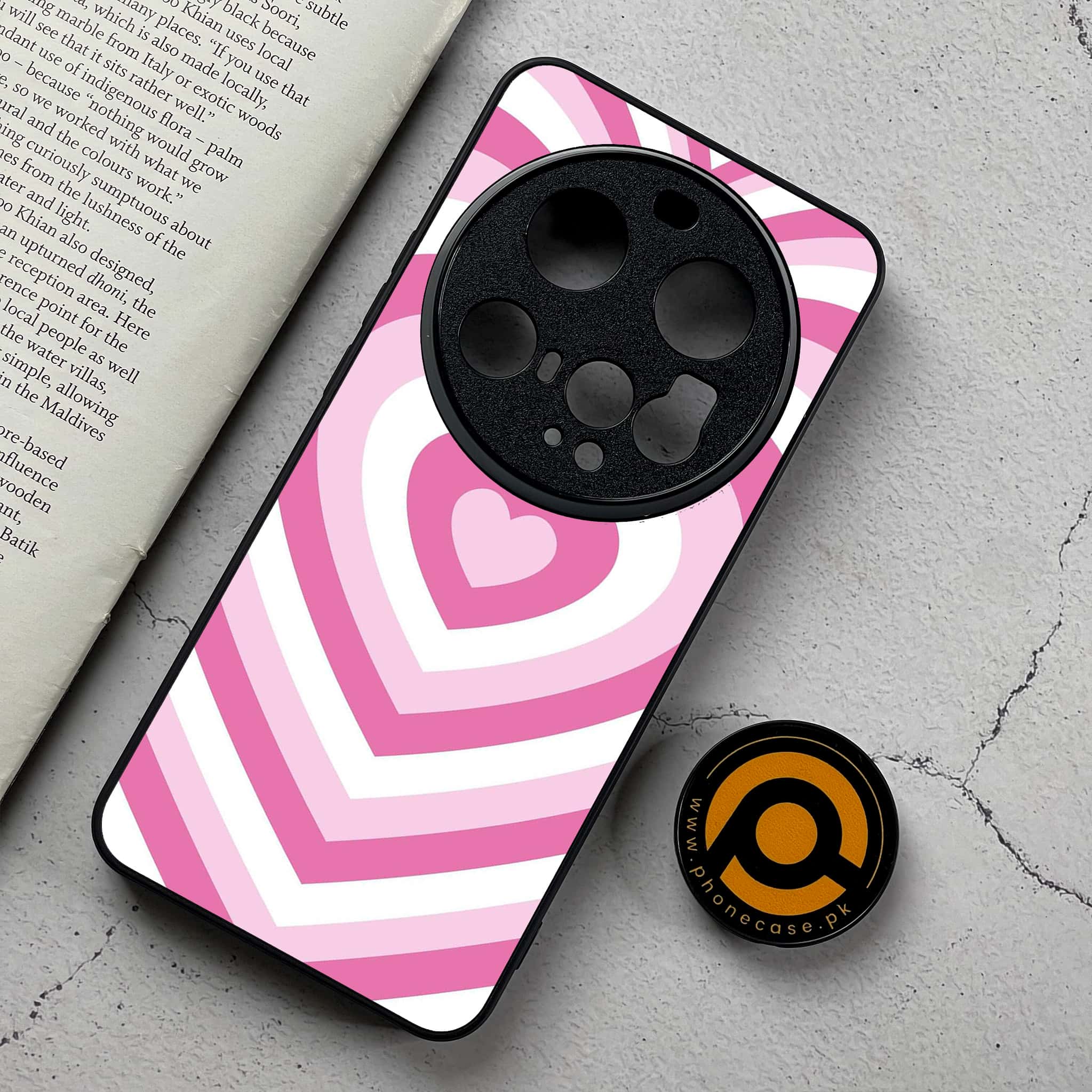 Xiaomi 15 Ultra - Heart Beat Series - Premium Metal Printed Soft Bumper Shockproof Case