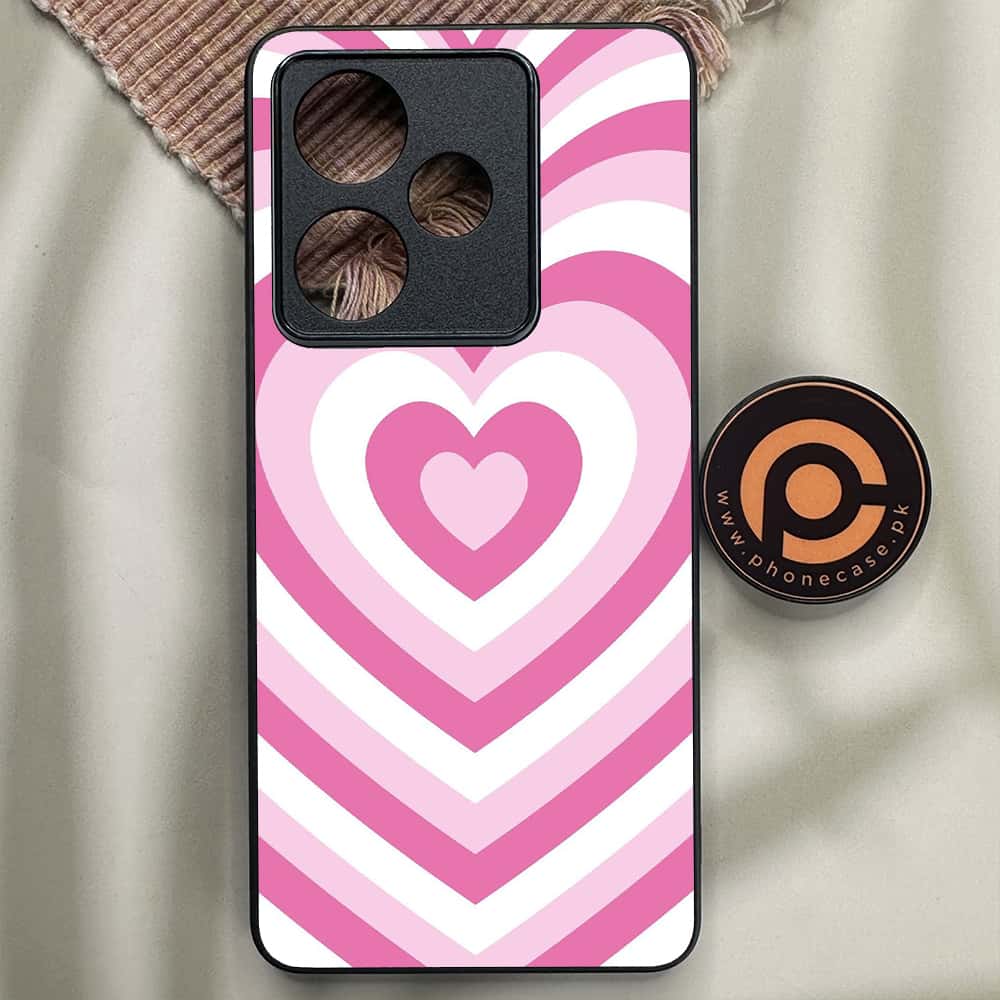 Realme GT 7T - Heart Beat Series - Premium Metal Printed soft Bumper shock Proof Case