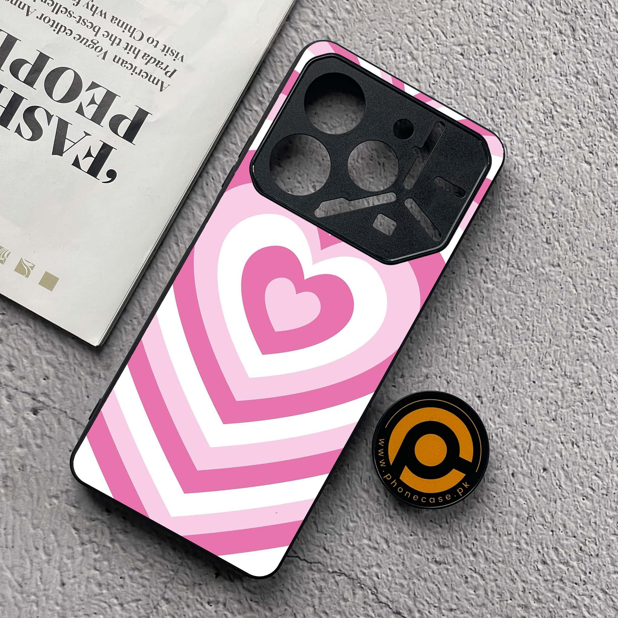 Tecno Pova 6 Neo - Heart Beat Series - Premium Metal  Printed soft Bumper shock Proof Case