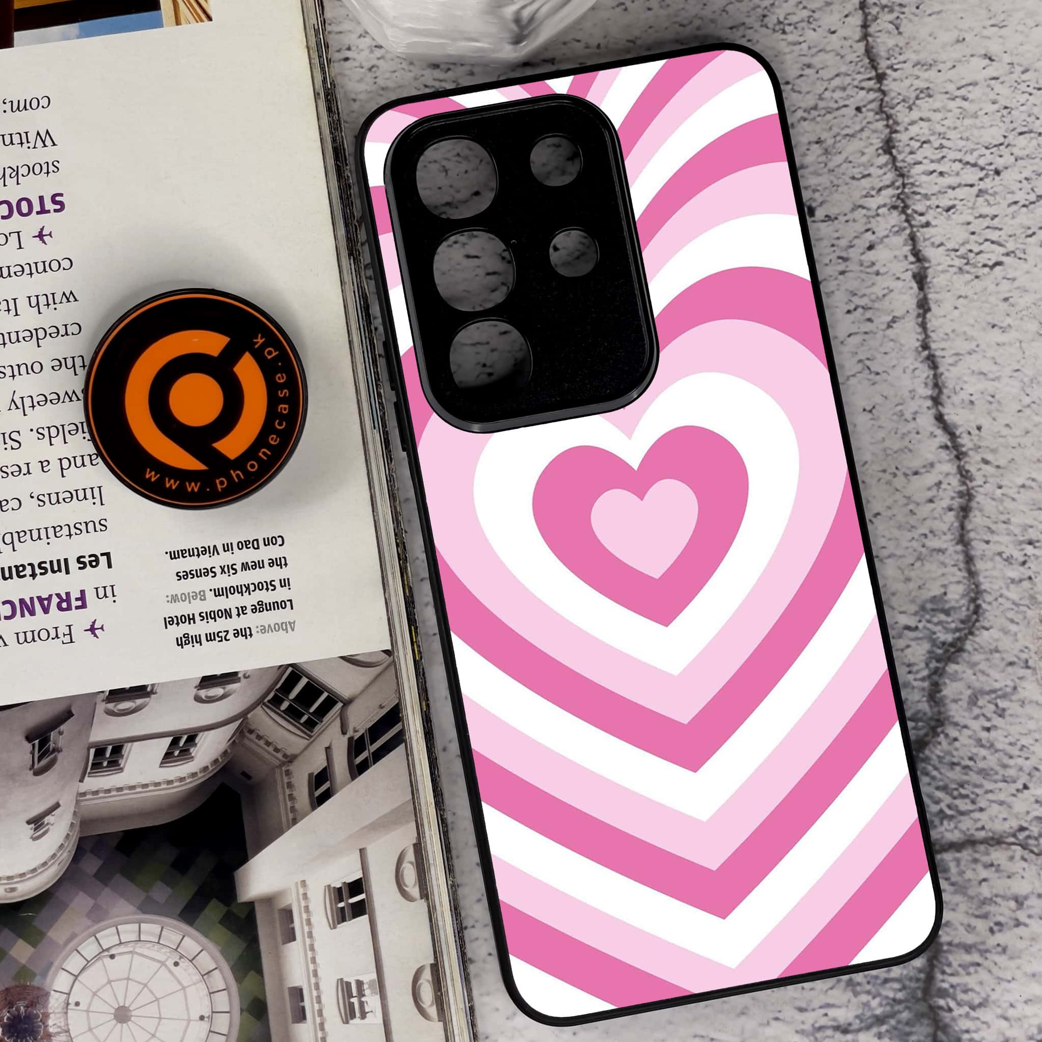 Vivo Y29 4G - Heart Beat Series - Premium Metal Printed soft Bumper Shock Proof Case