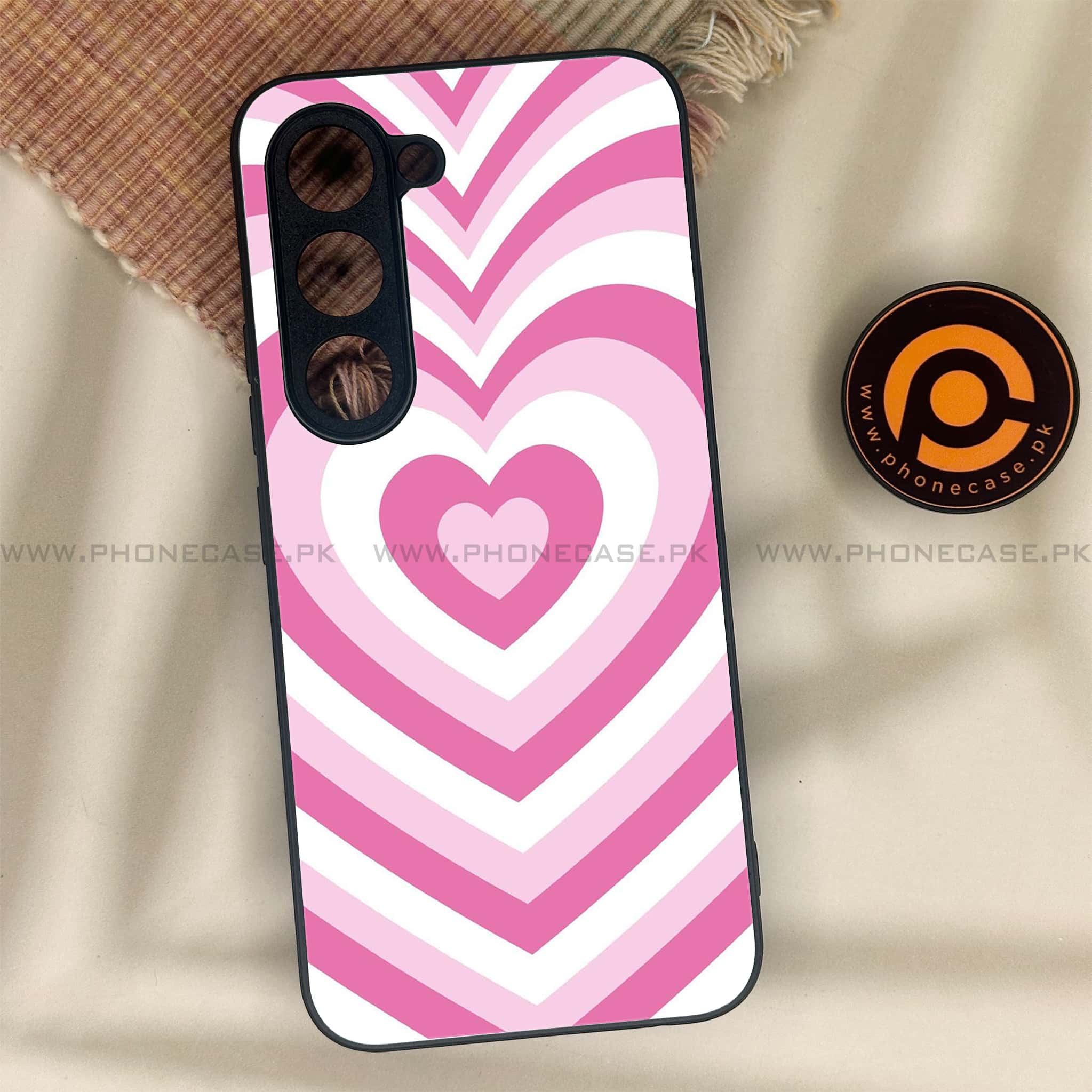 Tecno Spark 40 Pro - Heart Beat Series - Premium Metal Printed soft Bumper shock Proof Case