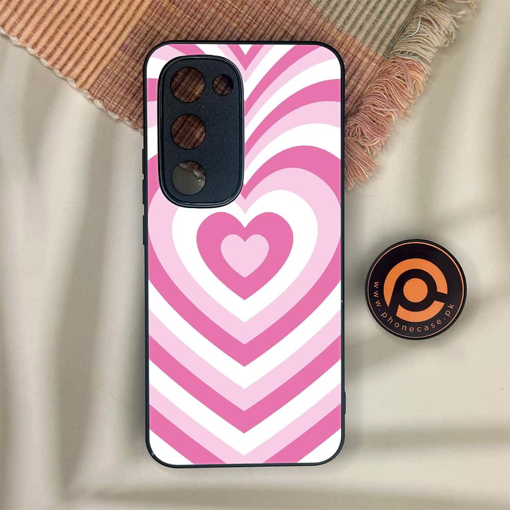 Tecno Spark 40 Pro Plus - Heart Beat Series - Premium Metal Printed soft Bumper shock Proof Case