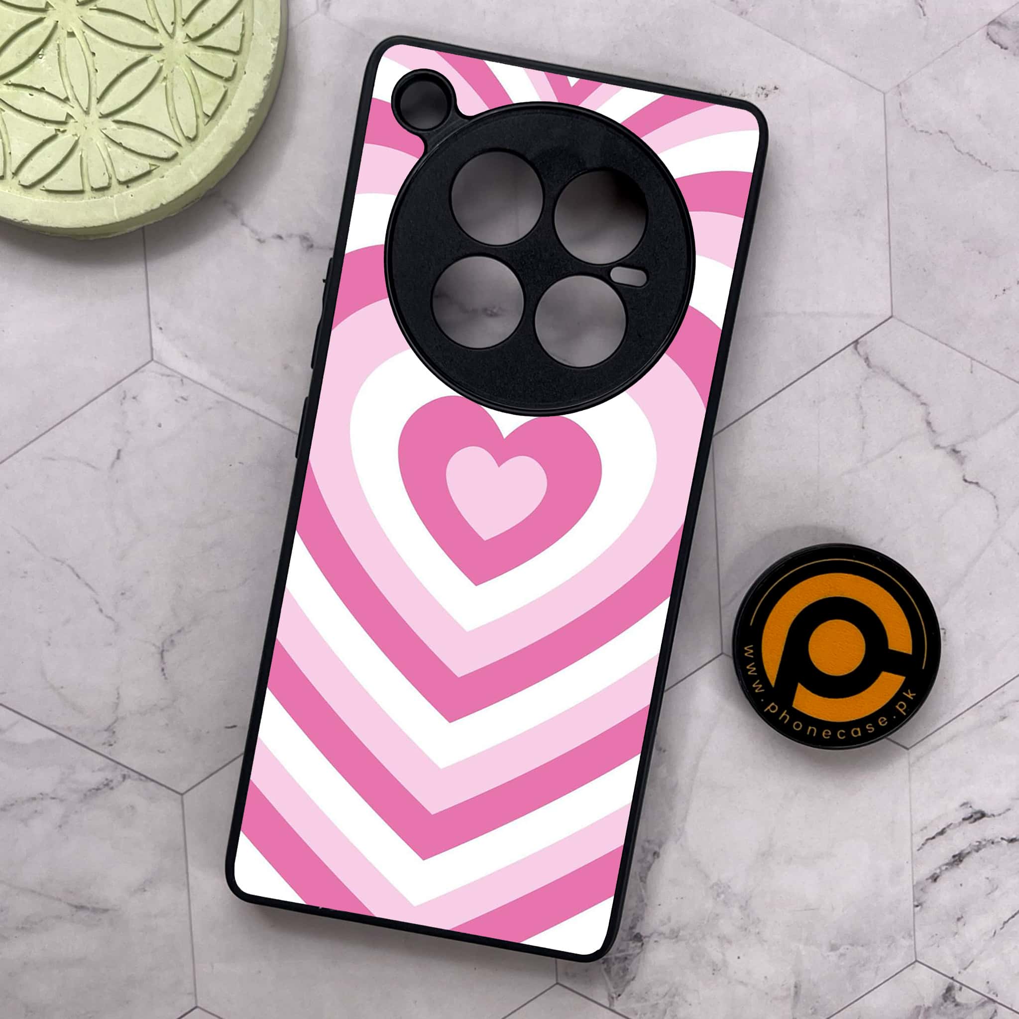 Infinix Zero 40 5G - Heart Beat Series - Premium Metal Printed soft Bumper shock Proof Case