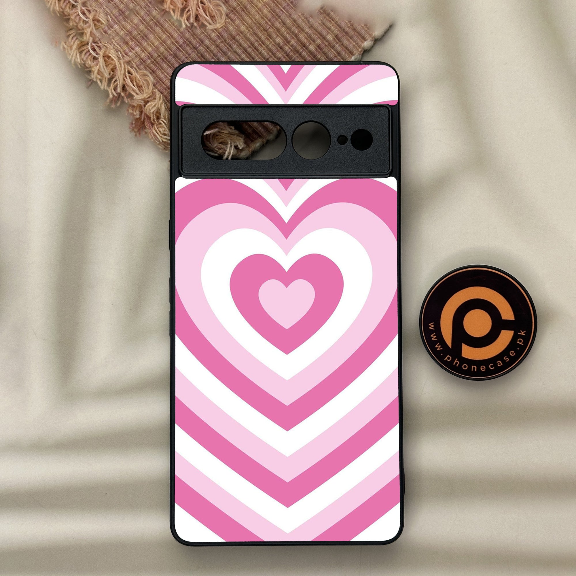 Google Pixel 7 Pro - Heart Beat Series - Premium Metal Printed soft Bumper Shock Proof Case