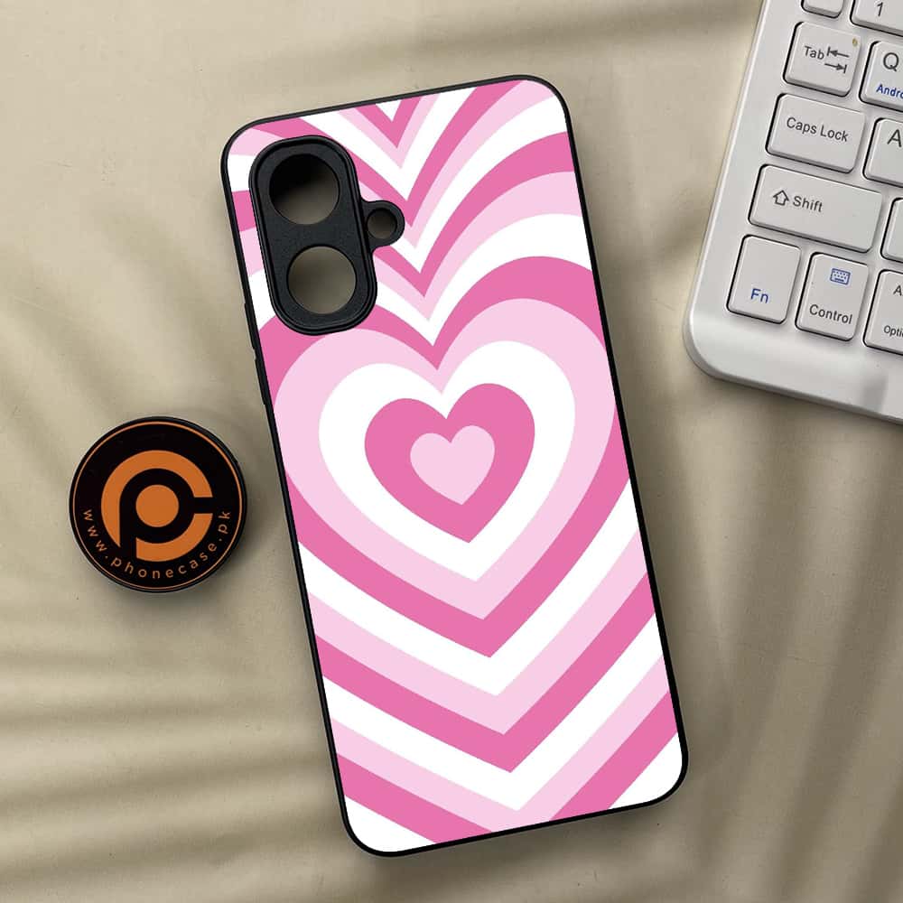 Tecno Spark Go 2 - Heart Beat Series - Premium Metal Printed soft Bumper Shock Proof Case
