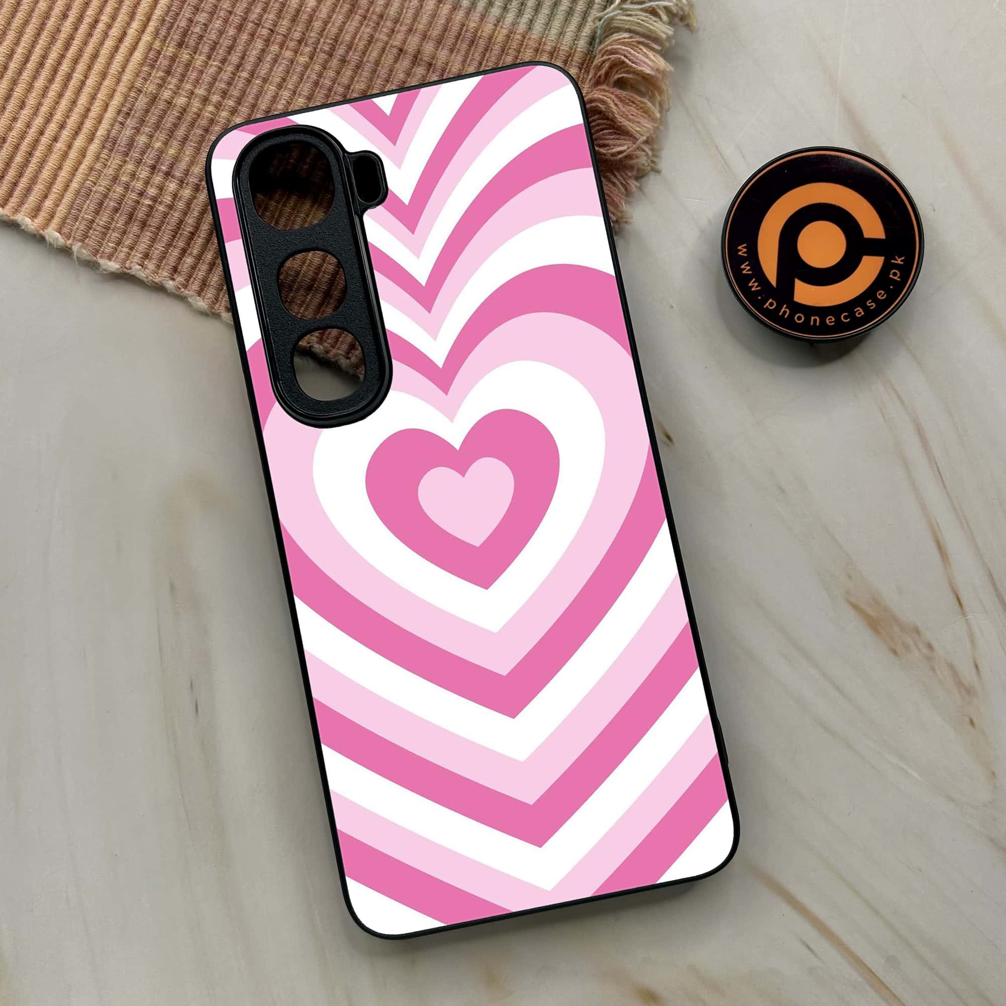 Vivo Y400 - Heart Beat Series - Premium Metal Printed soft Bumper shock Proof Case