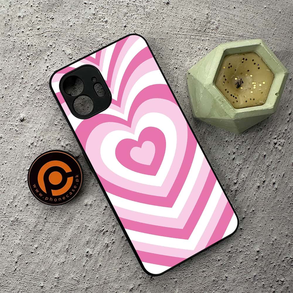 Nothing Phone 2 - Heart Beat Series - Premium Metal  Printed soft Bumper shock Proof Case