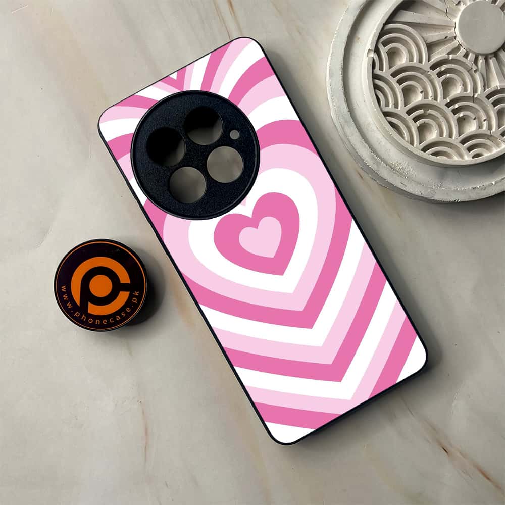 OnePlus 13 - Heart Beat Series - Premium Metal Printed soft Bumper shock Proof Case
