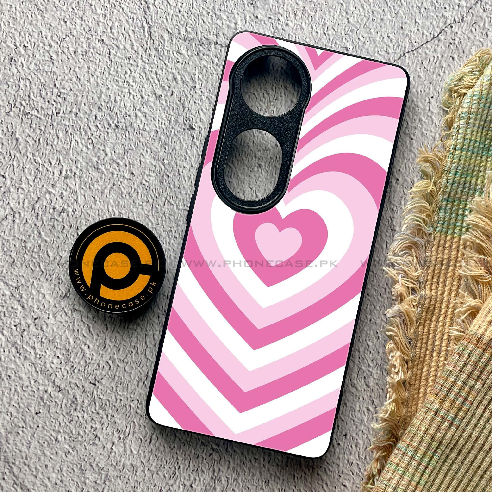 Vivo S19 Pro - Heart Beat Series - Premium Metal Printed soft Bumper shock Proof Case