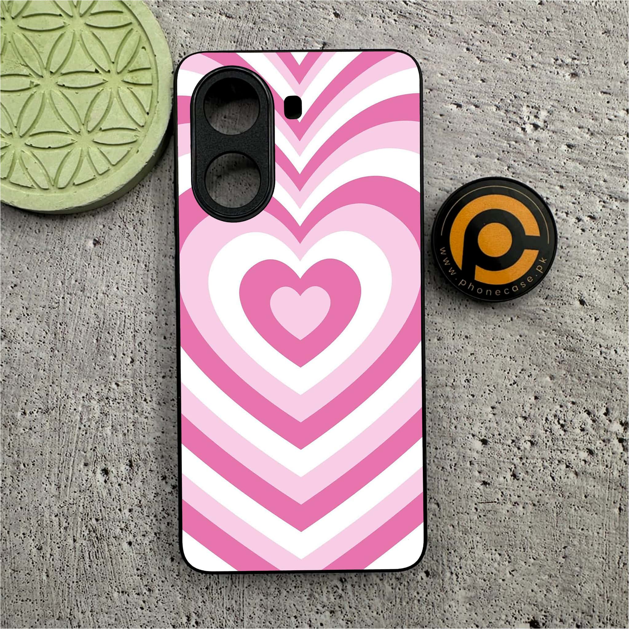 Xiaomi Poco X7 Pro 5G - Heart Beat Series - Premium Metal Printed soft Bumper shock Proof Case