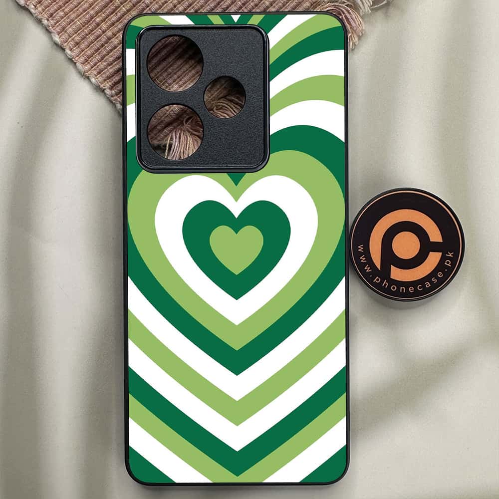 Realme GT 7T - Heart Beat Series - Premium Metal Printed soft Bumper shock Proof Case
