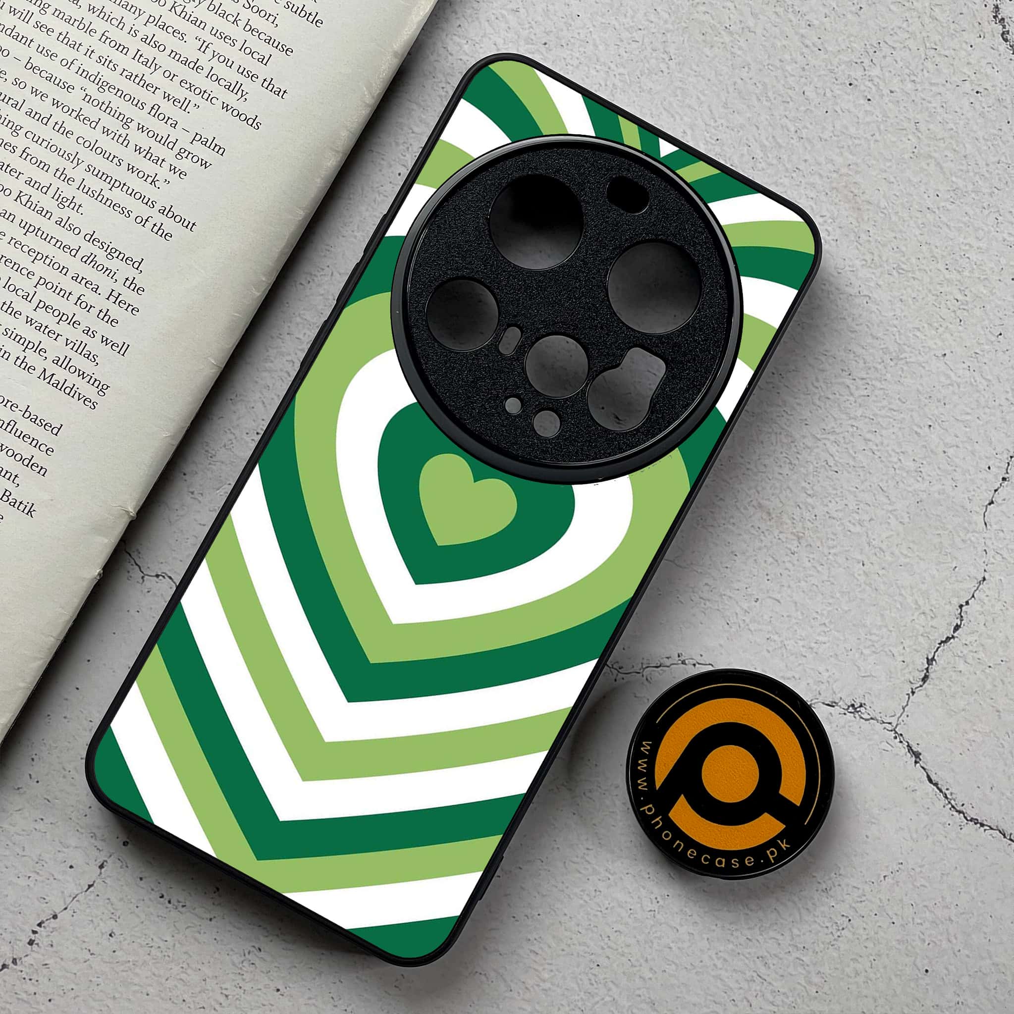 Xiaomi 15 Ultra - Heart Beat Series - Premium Metal Printed Soft Bumper Shockproof Case