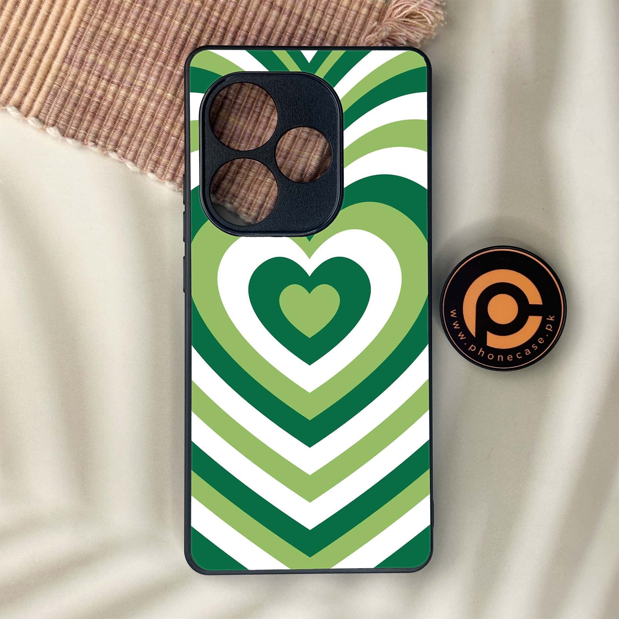 Realme GT 6 - Heart Beat Series - Premium Metal Printed soft Bumper shock Proof Case