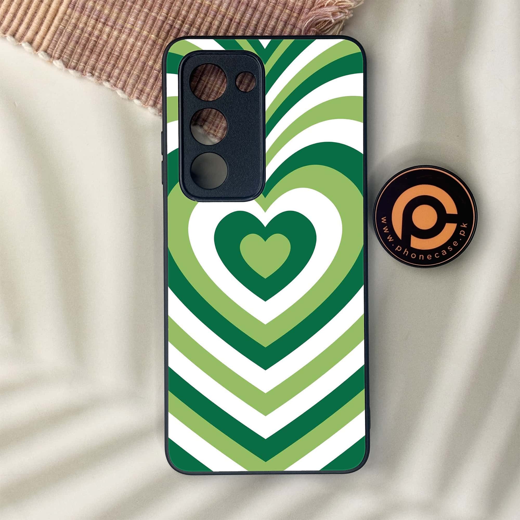 Oppo A5 2025 - Heart Beat Series - Premium Metal Printed soft Bumper shock Proof Case