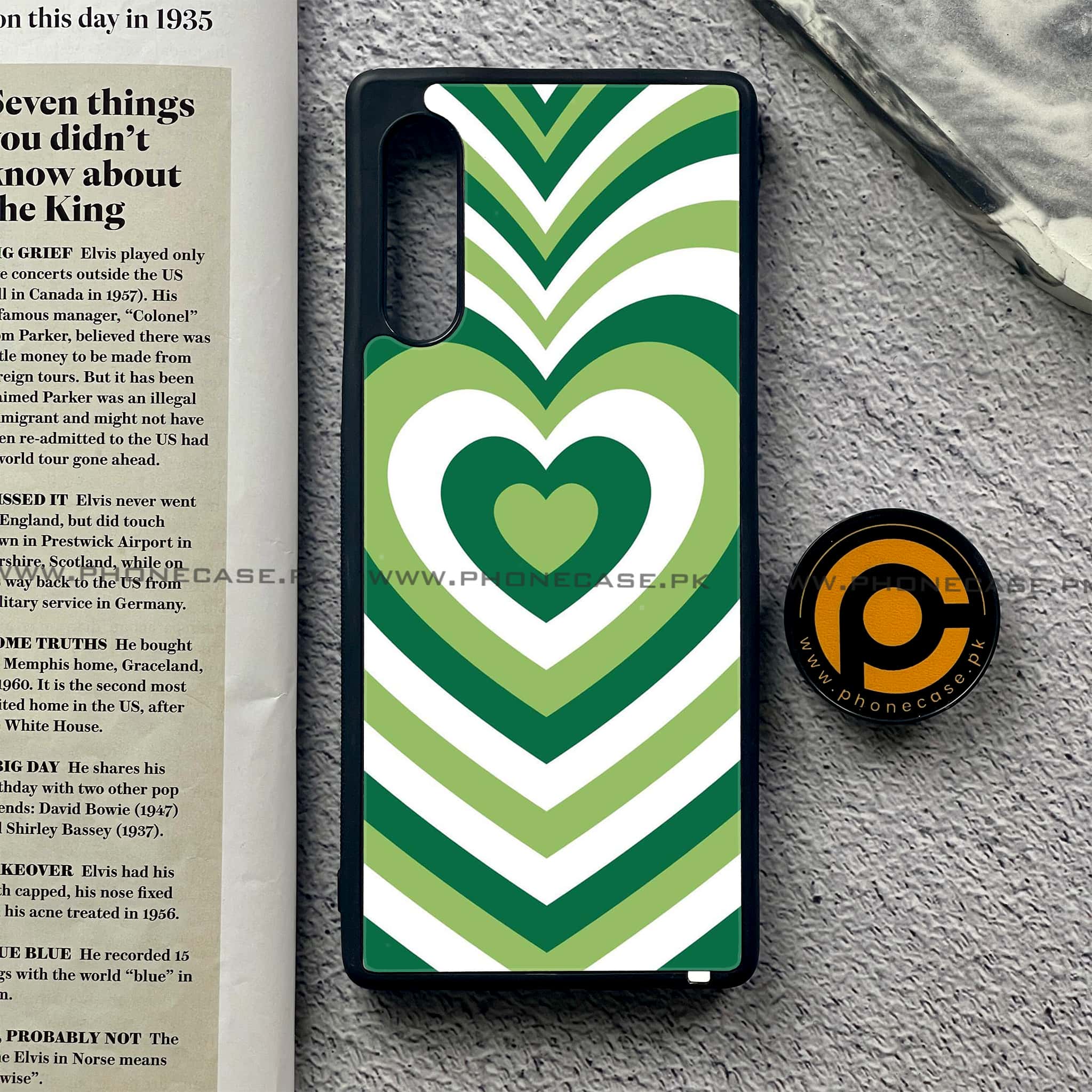 LG Velvet - Heart Beat Series - Premium Printed Glass soft Bumper shock Proof Case