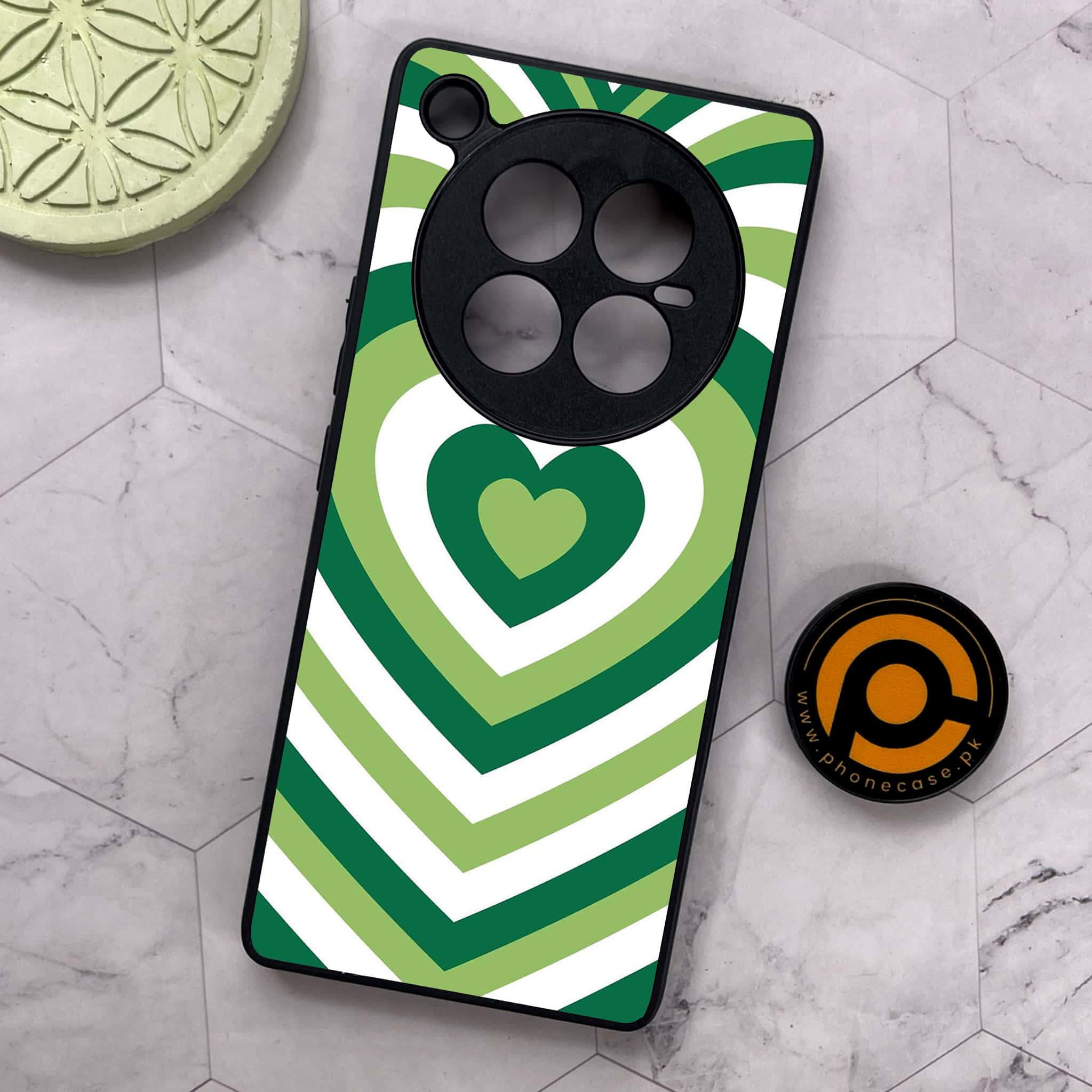Infinix Zero 40 5G - Heart Beat Series - Premium Metal Printed soft Bumper shock Proof Case