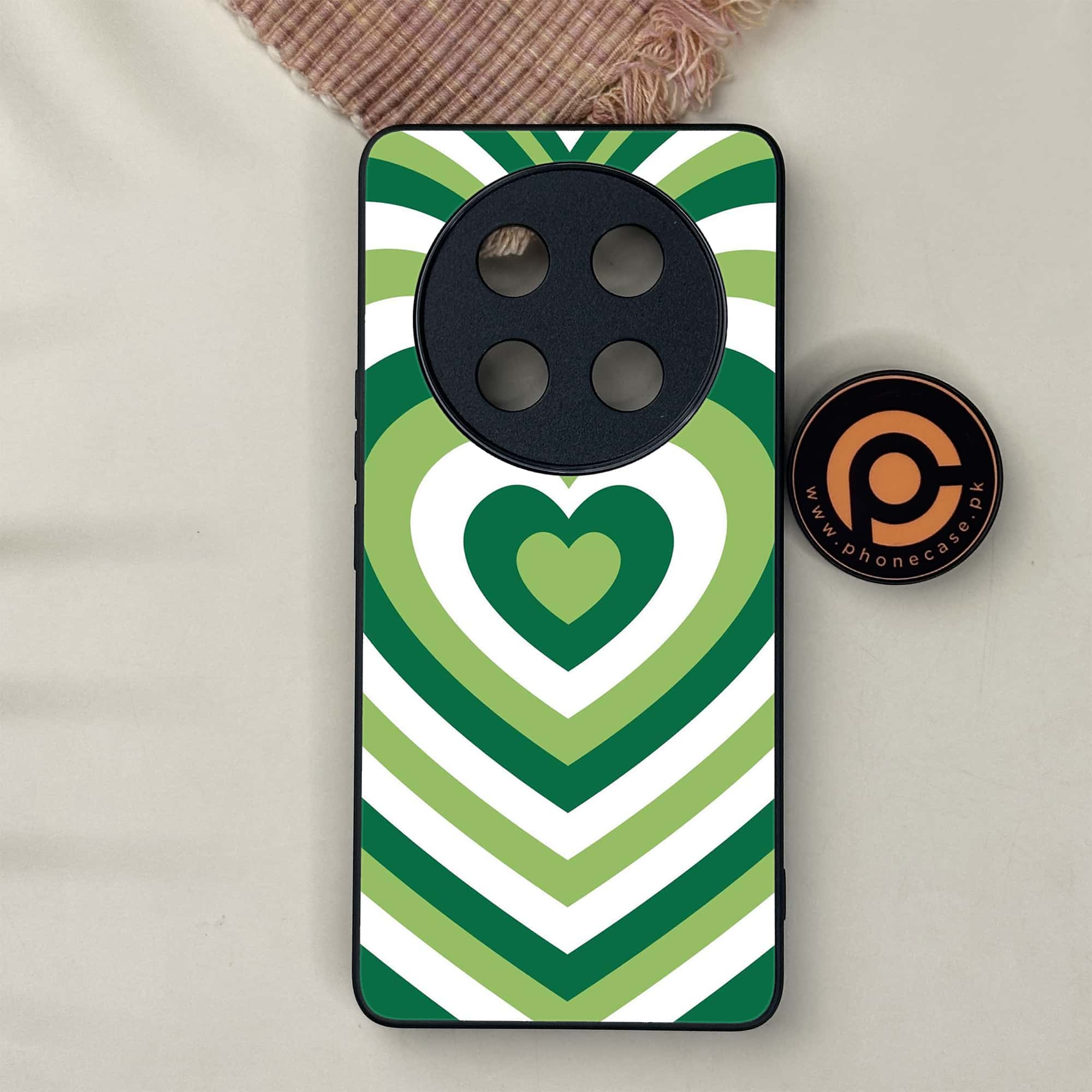 Honor X9c 5G - Heart Beat Series - Premium Metal Printed soft Bumper shock Proof Case