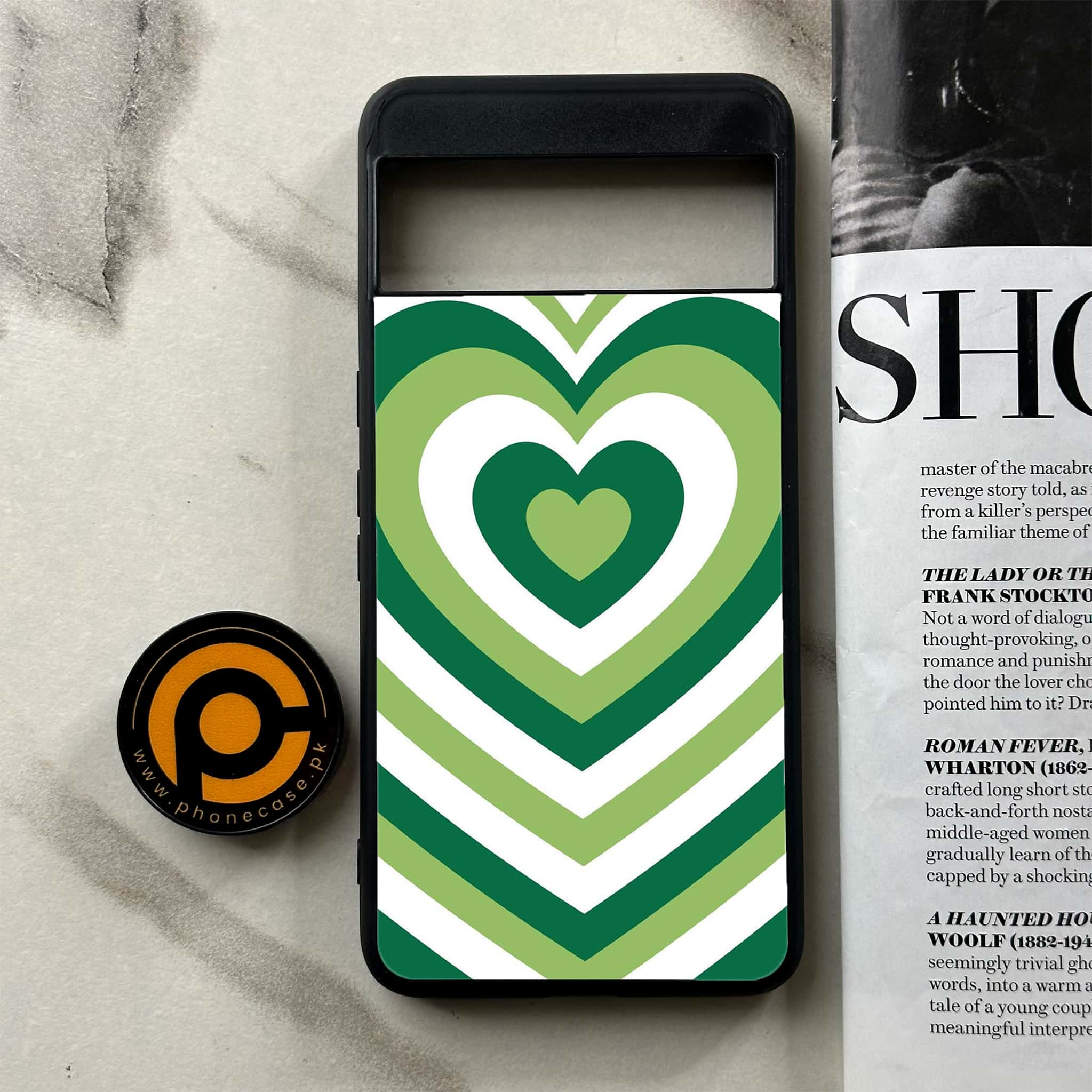 Google Pixel 8a - Heart Beat Series - Premium Printed soft Bumper Shock Proof Case