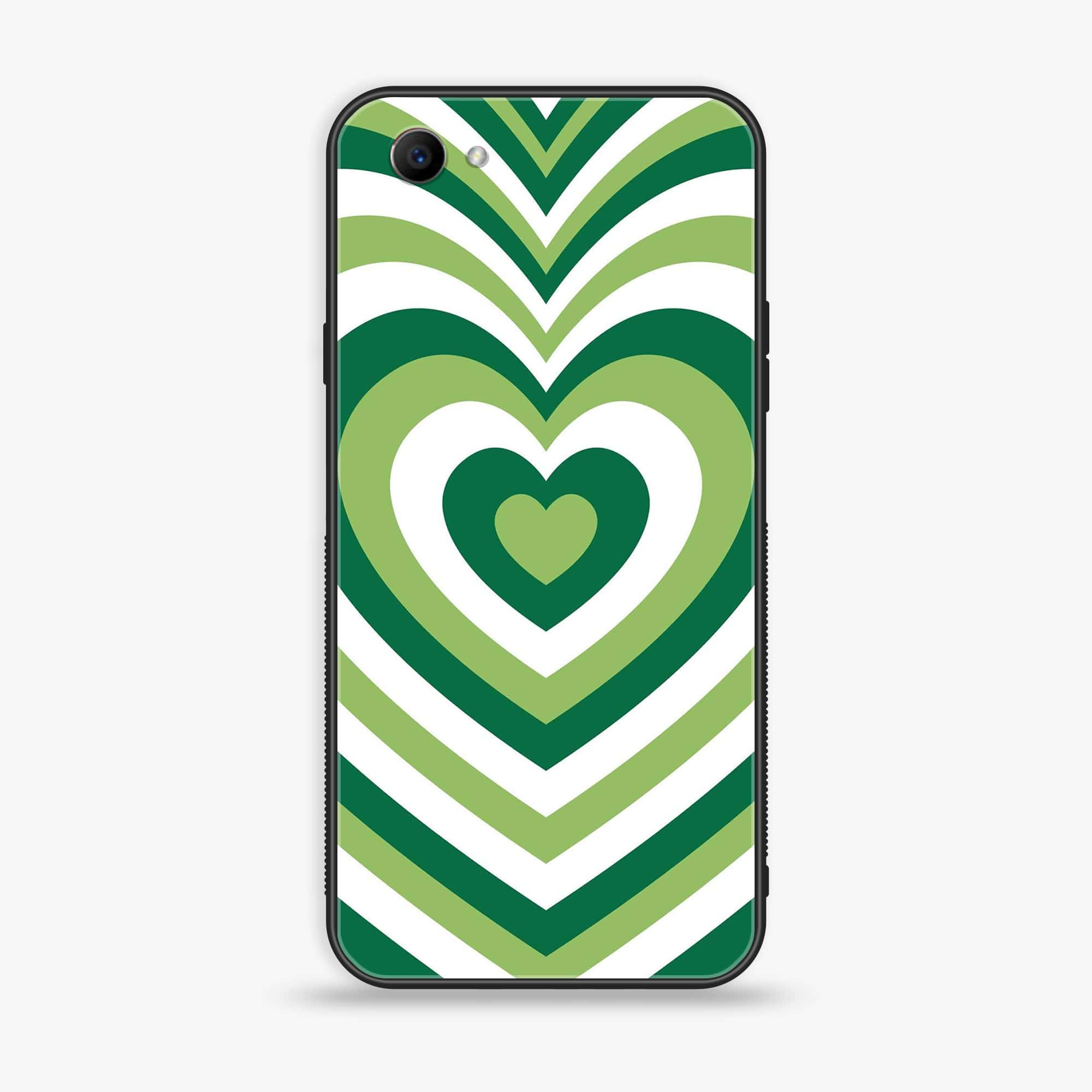 Oppo F7 Youth - Heart Beat Series - Premium Printed Glass soft Bumper shock Proof Case