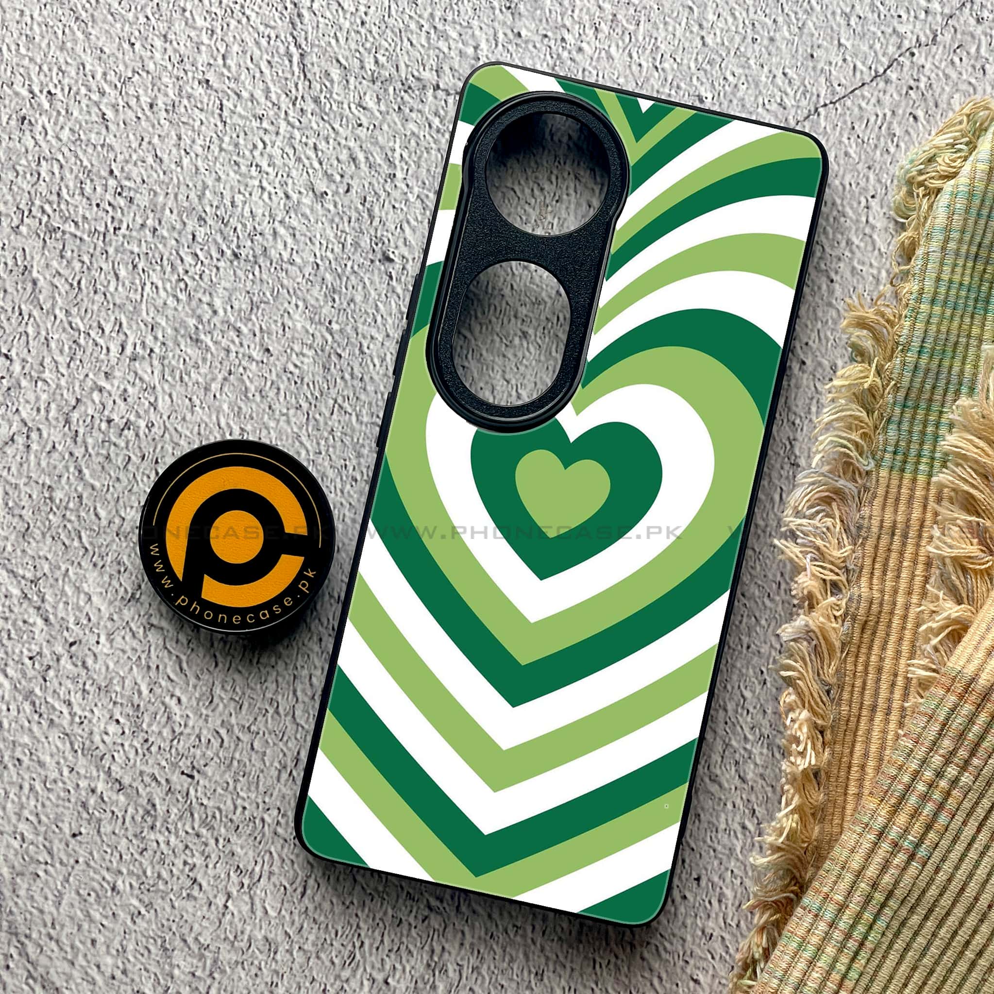 Vivo S19 Pro - Heart Beat Series - Premium Metal Printed soft Bumper shock Proof Case