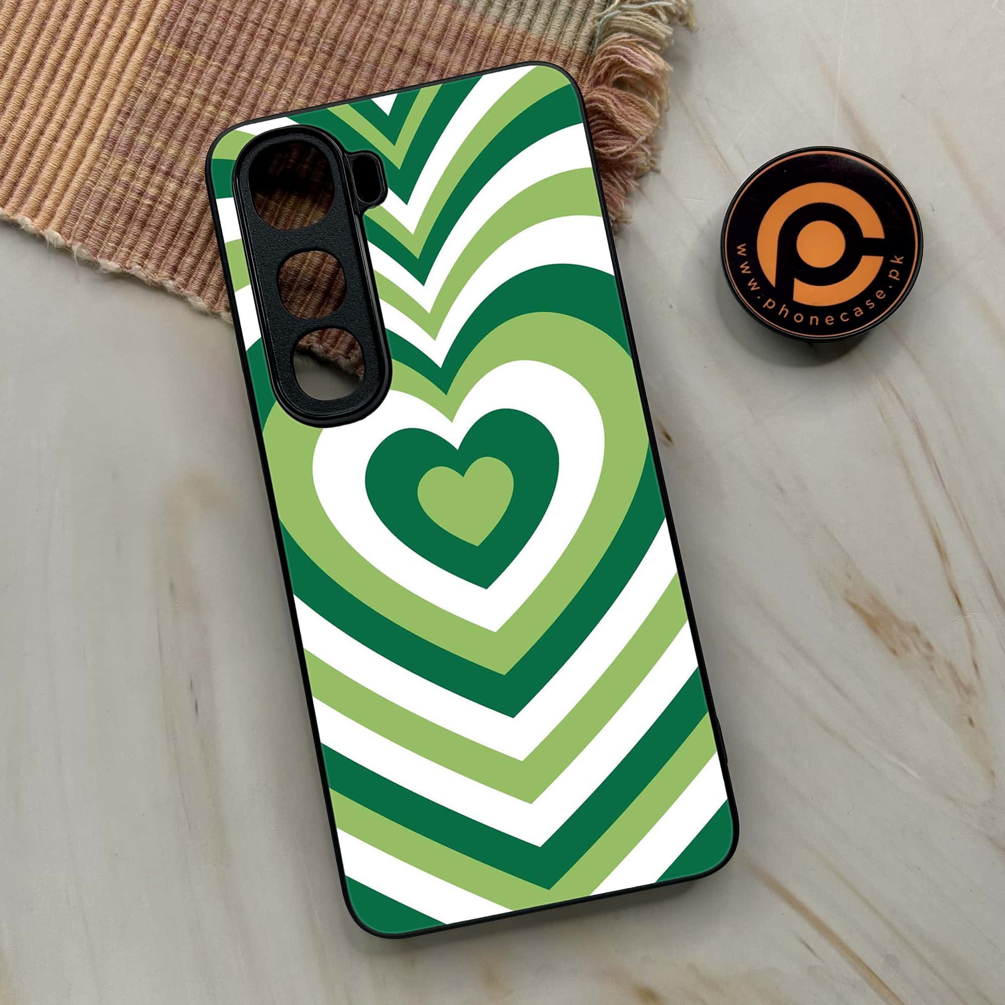 Vivo Y400 - Heart Beat Series - Premium Metal Printed soft Bumper shock Proof Case