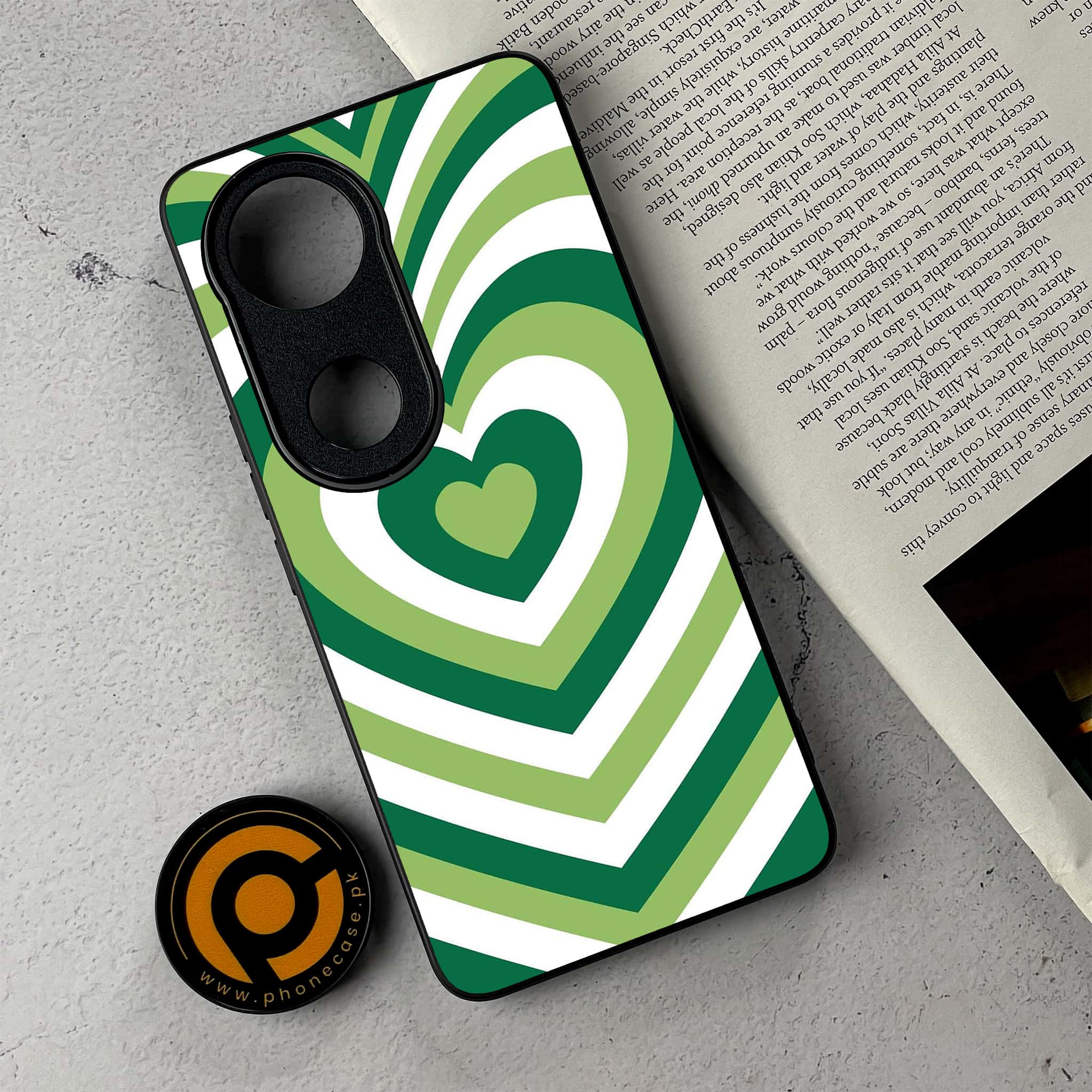 Vivo V50 - Heart Beat Series - Premium Metal Printed Soft Bumper Shockproof Case