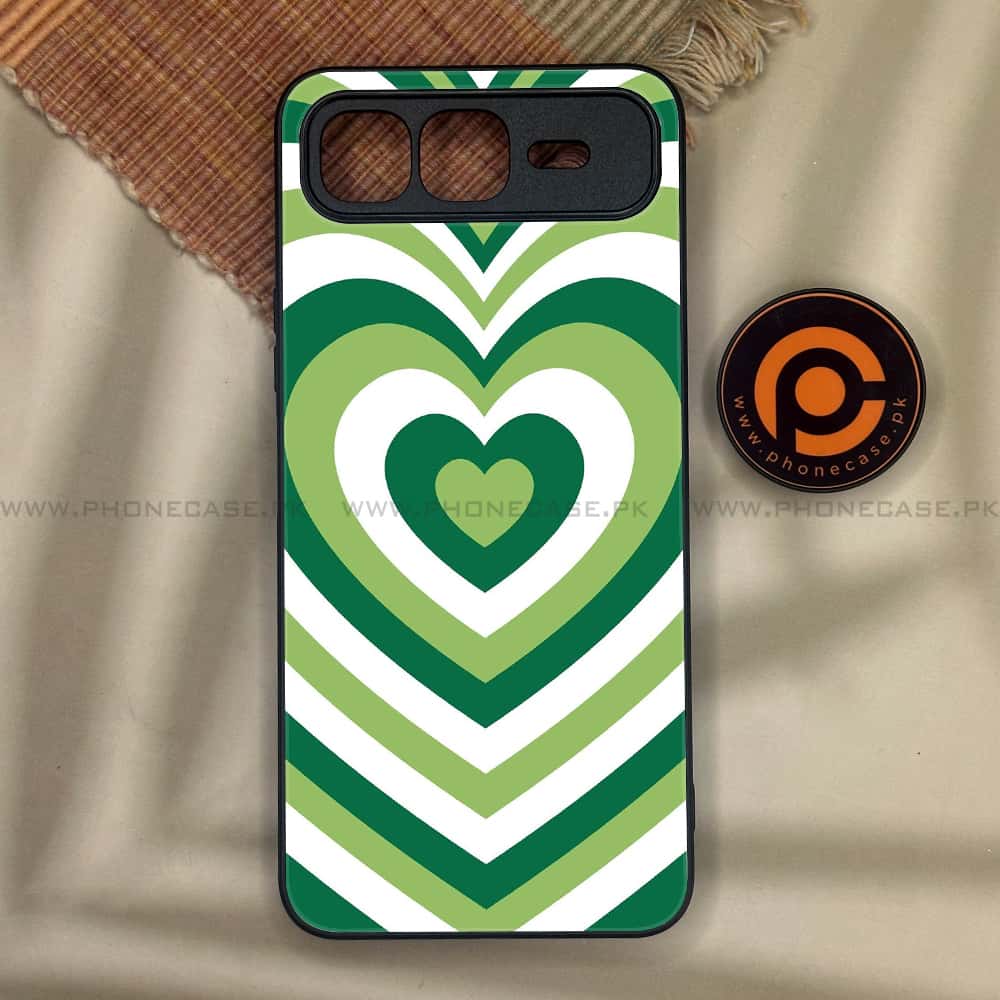 Infinix Smart 10 Plus - Heart Beat Series - Premium Metal Printed soft Bumper shock Proof Case