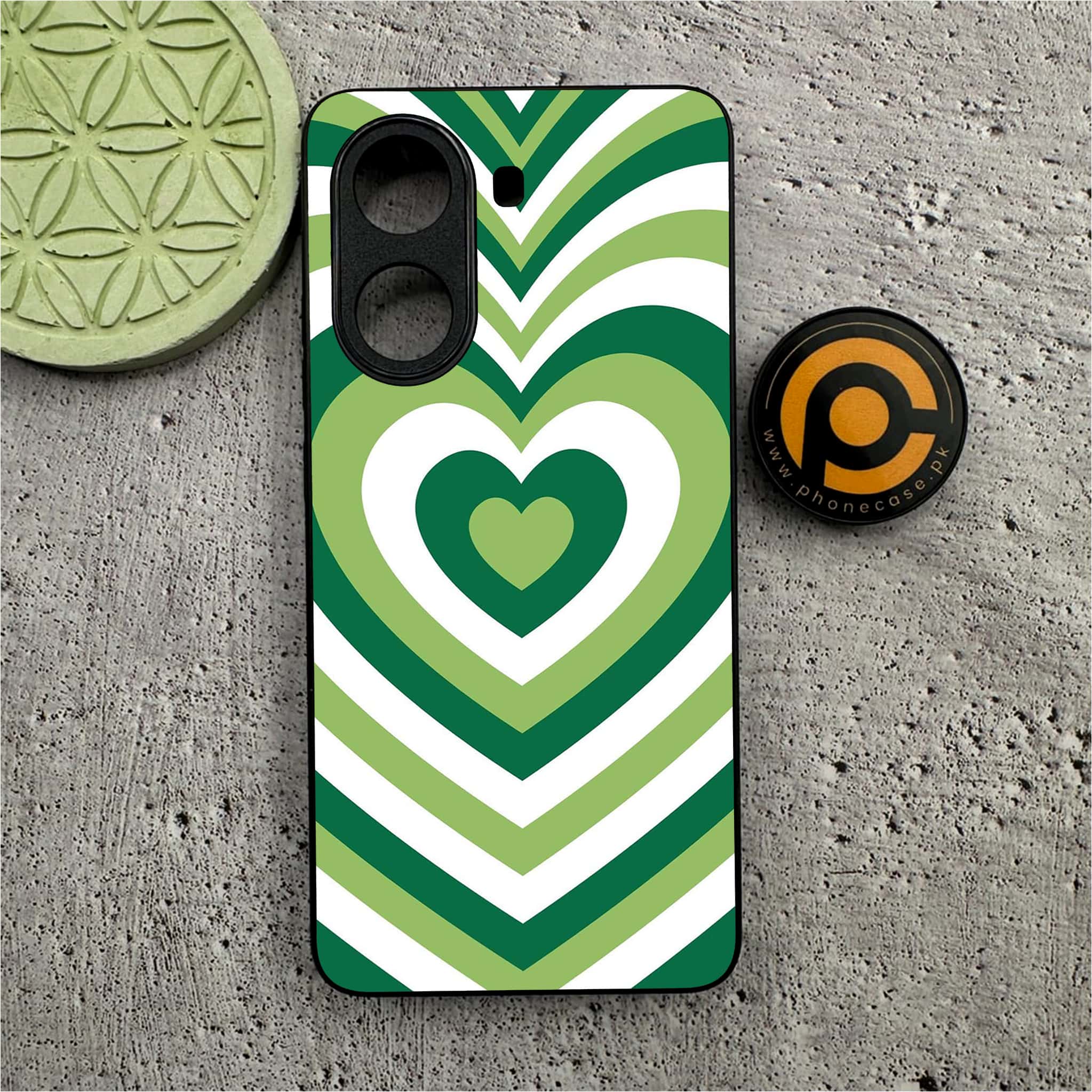 Xiaomi Poco X7 Pro 5G - Heart Beat Series - Premium Metal Printed soft Bumper shock Proof Case
