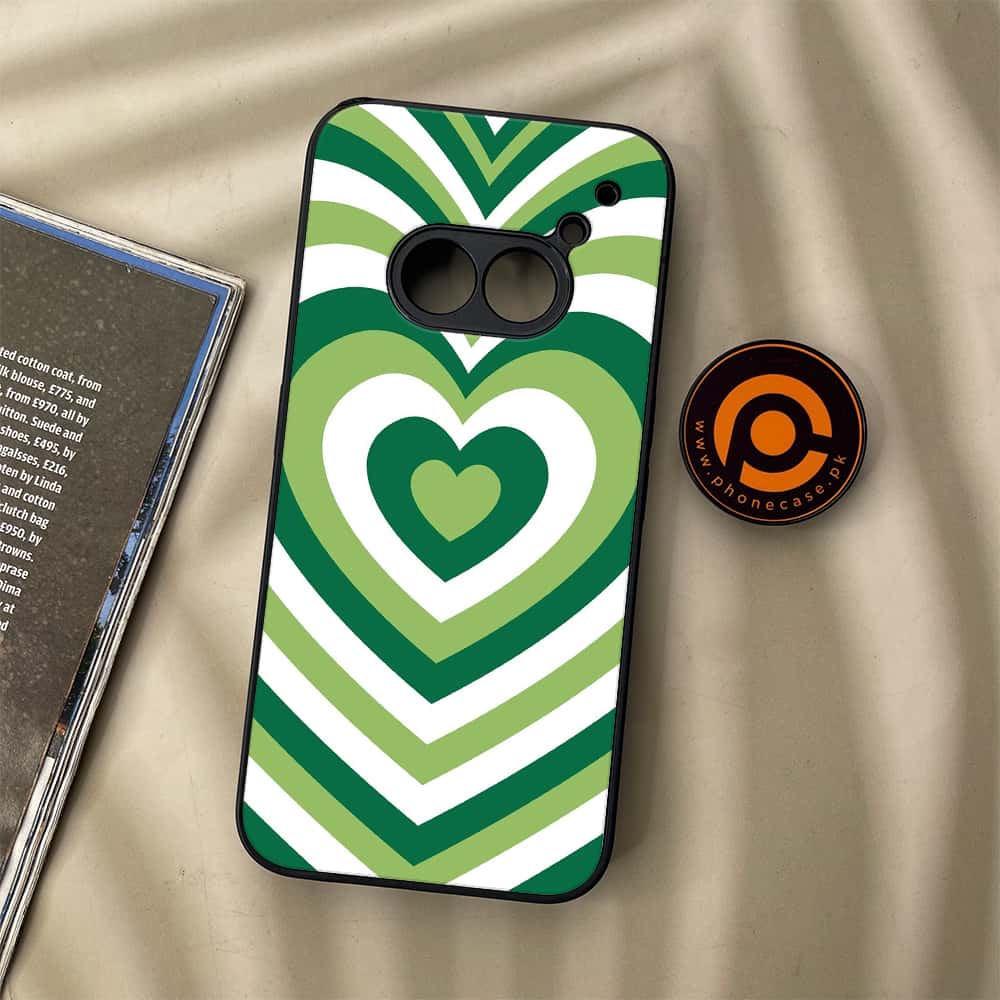 Nothing Phone (2a) - Heart Beat Series - Premium Metal Printed soft Bumper Shock Proof Case