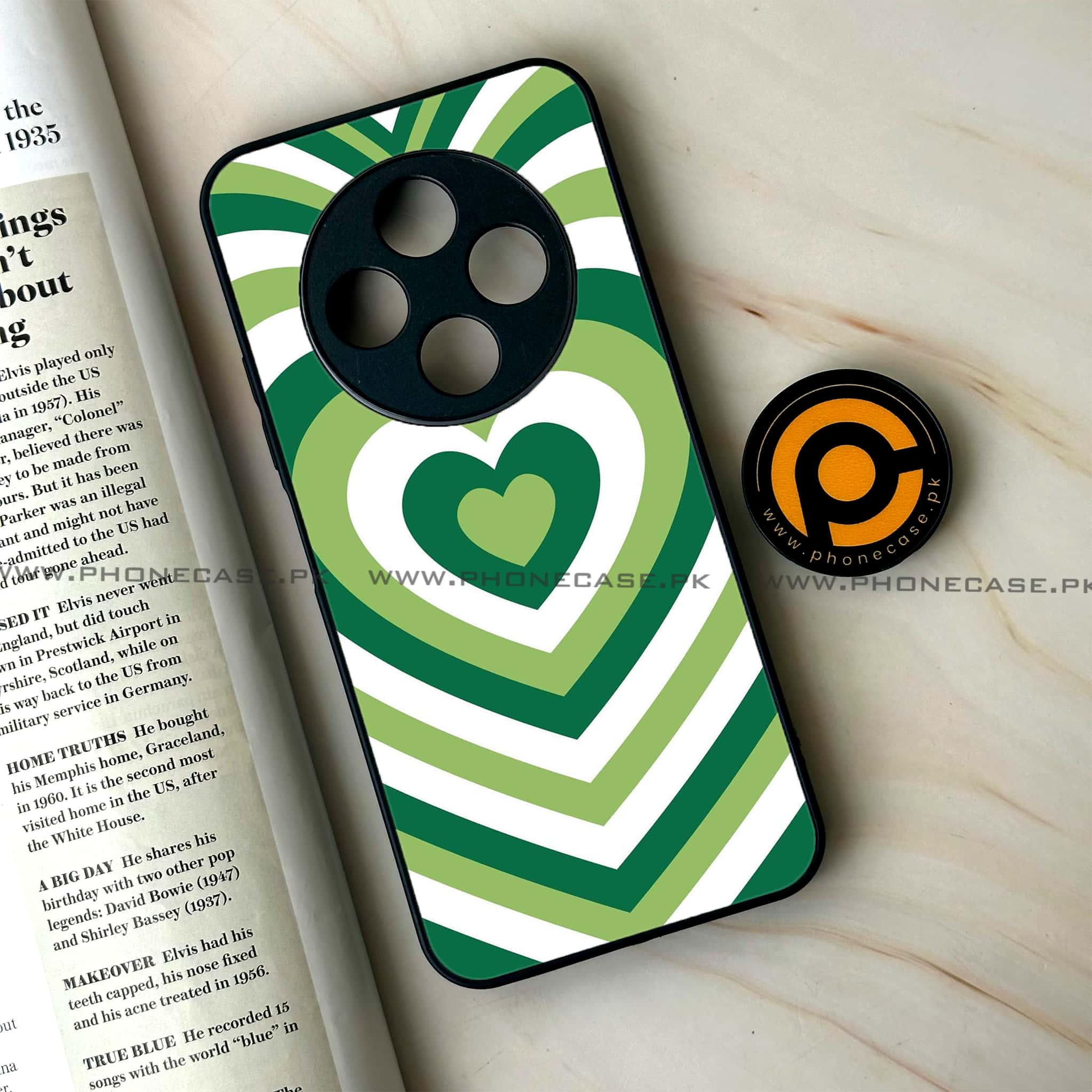 Oppo F27 Pro - Heart Beat Series - Premium Metal Printed soft Bumper Shock Proof Case