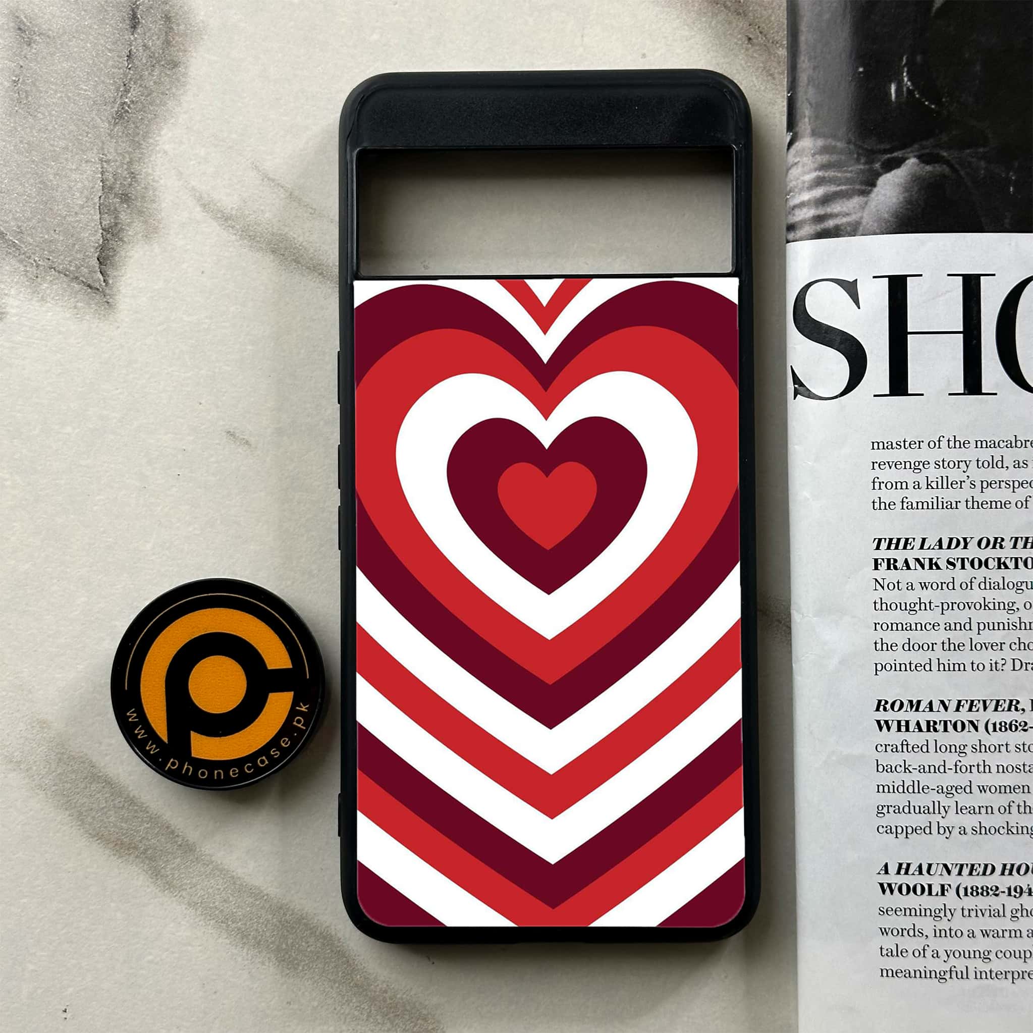 Google Pixel 8a - Heart Beat Series - Premium Printed soft Bumper Shock Proof Case
