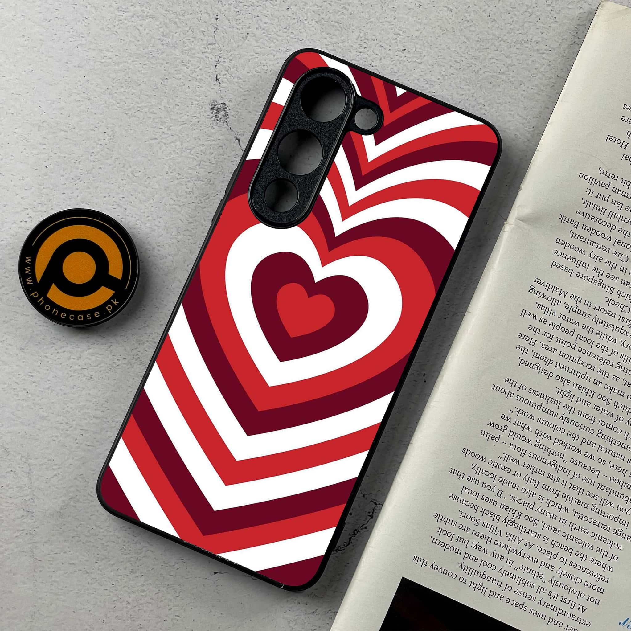 Vivo Y04 - Heart Beat Series - Premium Metal Printed Soft Bumper Shockproof Case