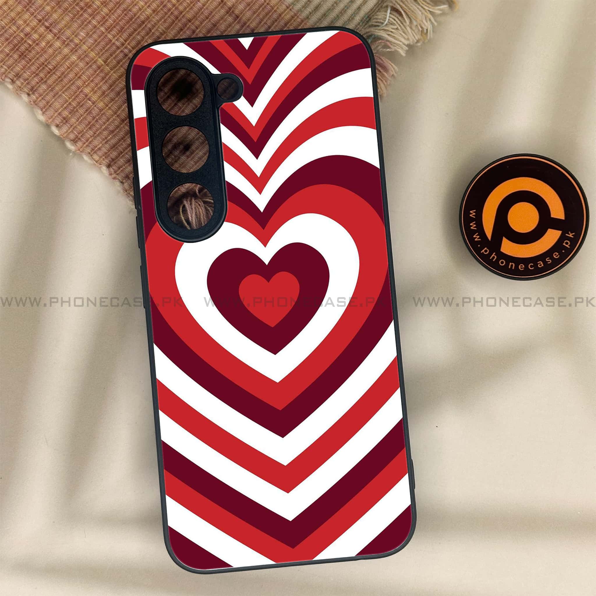 Tecno Spark 40 Pro - Heart Beat Series - Premium Metal Printed soft Bumper shock Proof Case