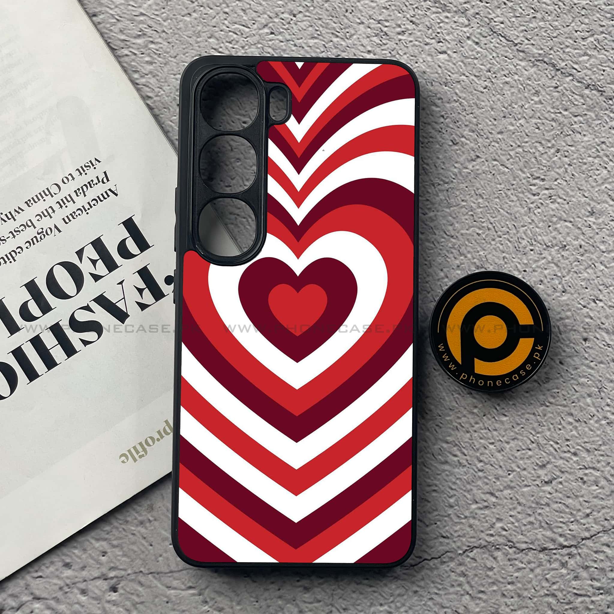 Vivo Y200 4G - Heart Beat Series - Premium Metal Printed soft Bumper Shock Proof Case