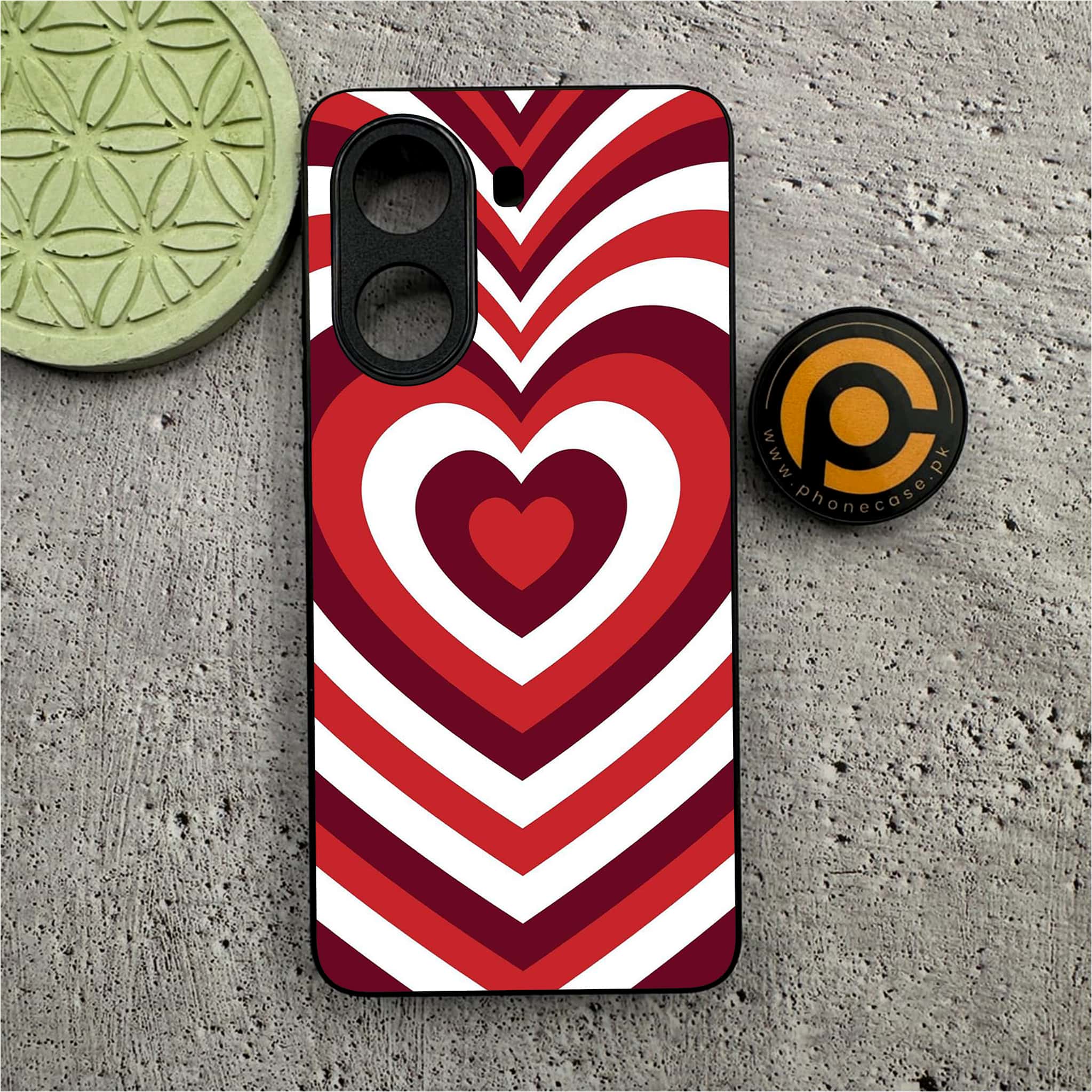 Xiaomi Poco X7 Pro 5G - Heart Beat Series - Premium Metal Printed soft Bumper shock Proof Case