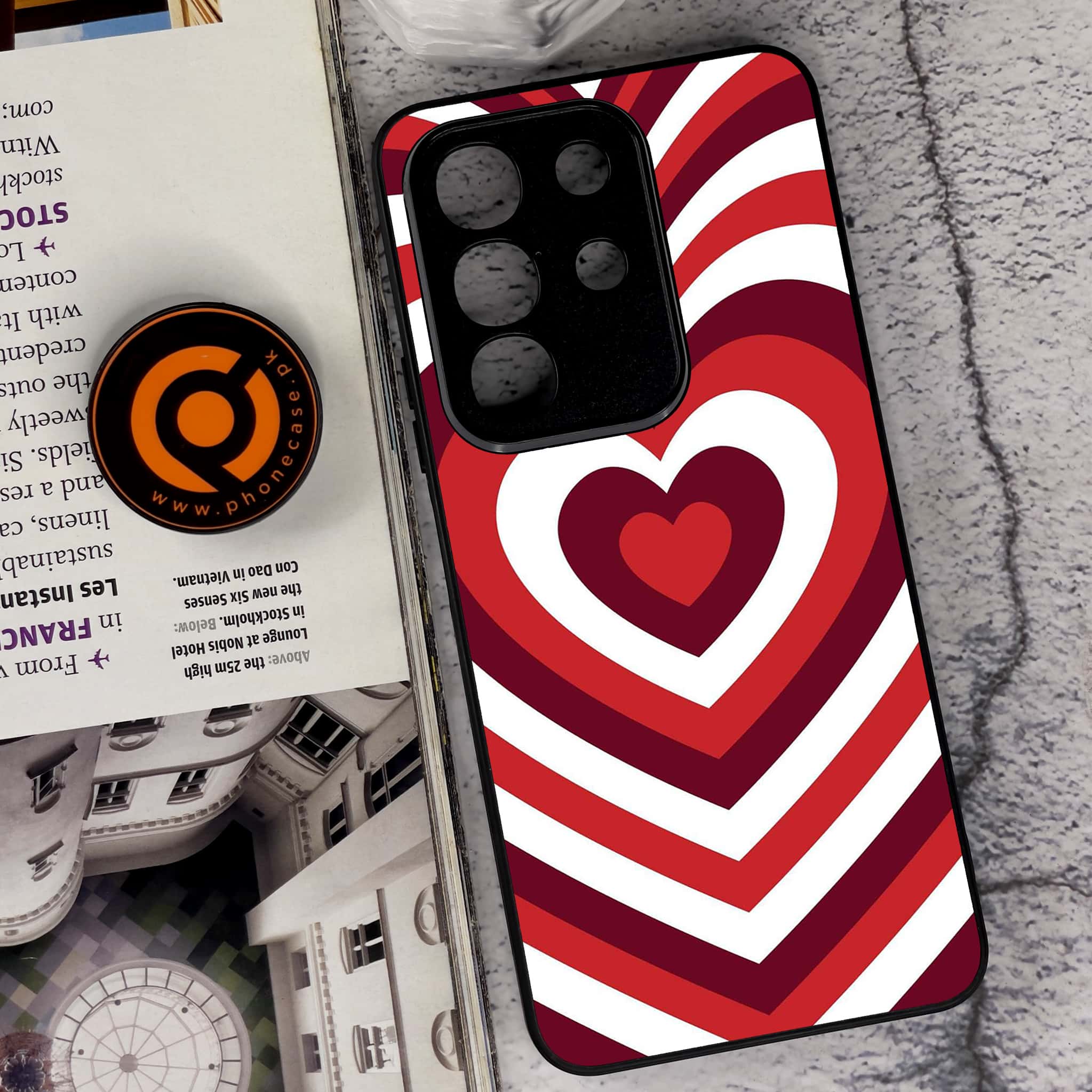 Vivo Y29 4G - Heart Beat Series - Premium Metal Printed soft Bumper Shock Proof Case