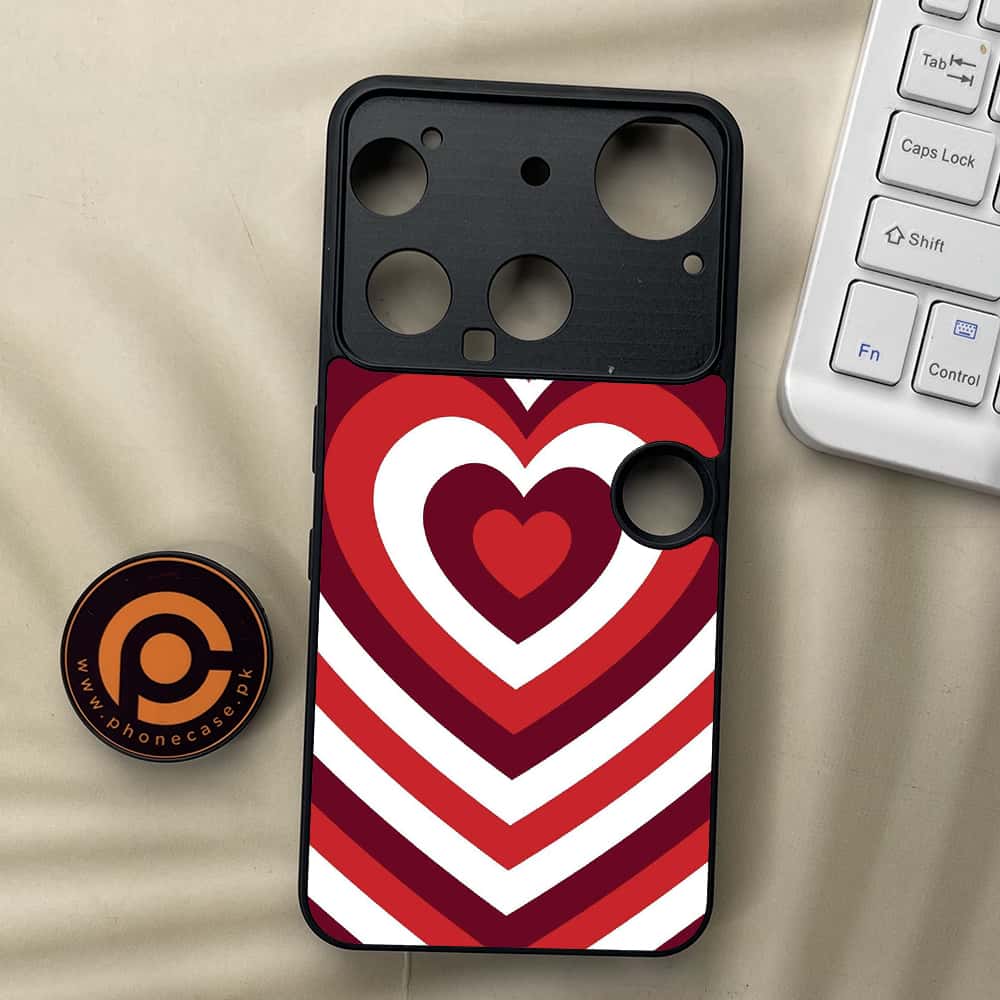Nothing Phone 3 - Heart Beat Series - Premium Metal  Printed soft Bumper shock Proof Case