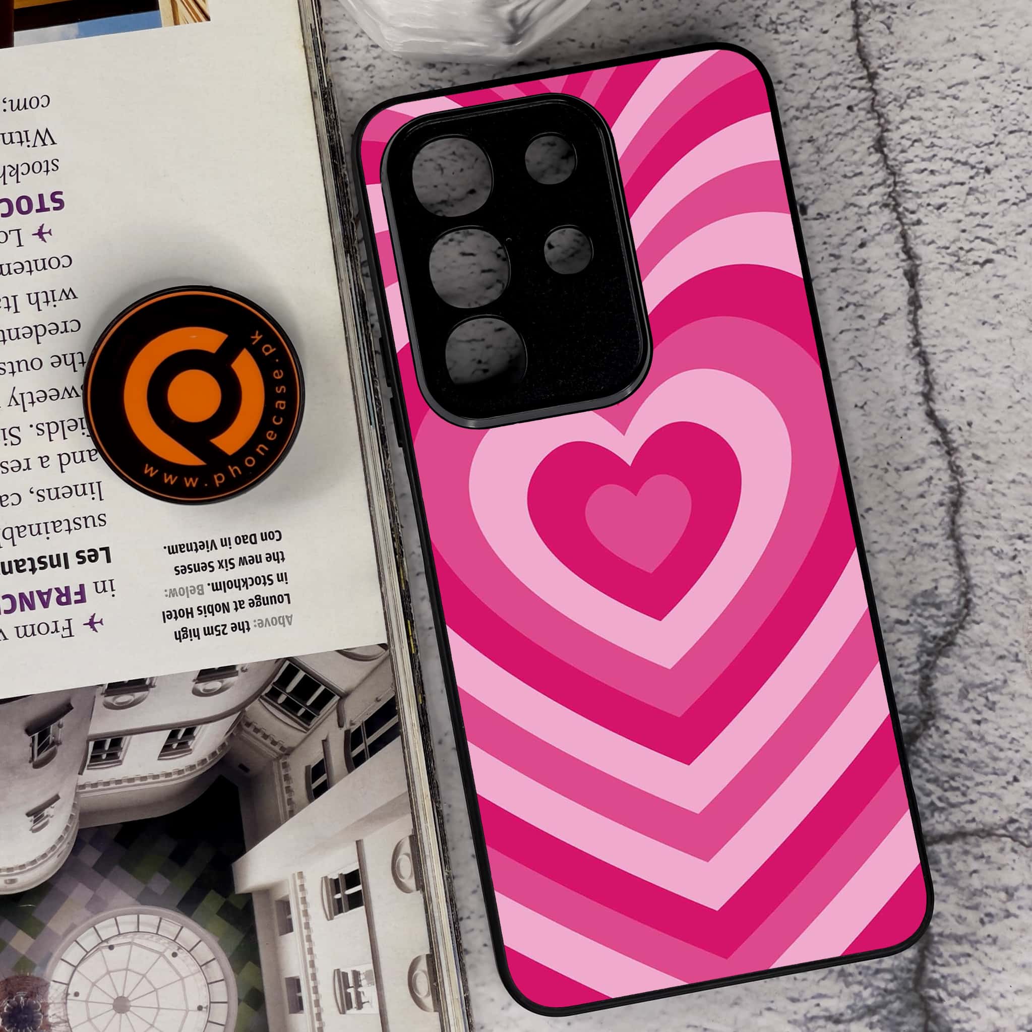 Vivo Y29 4G - Heart Beat Series - Premium Metal Printed soft Bumper Shock Proof Case