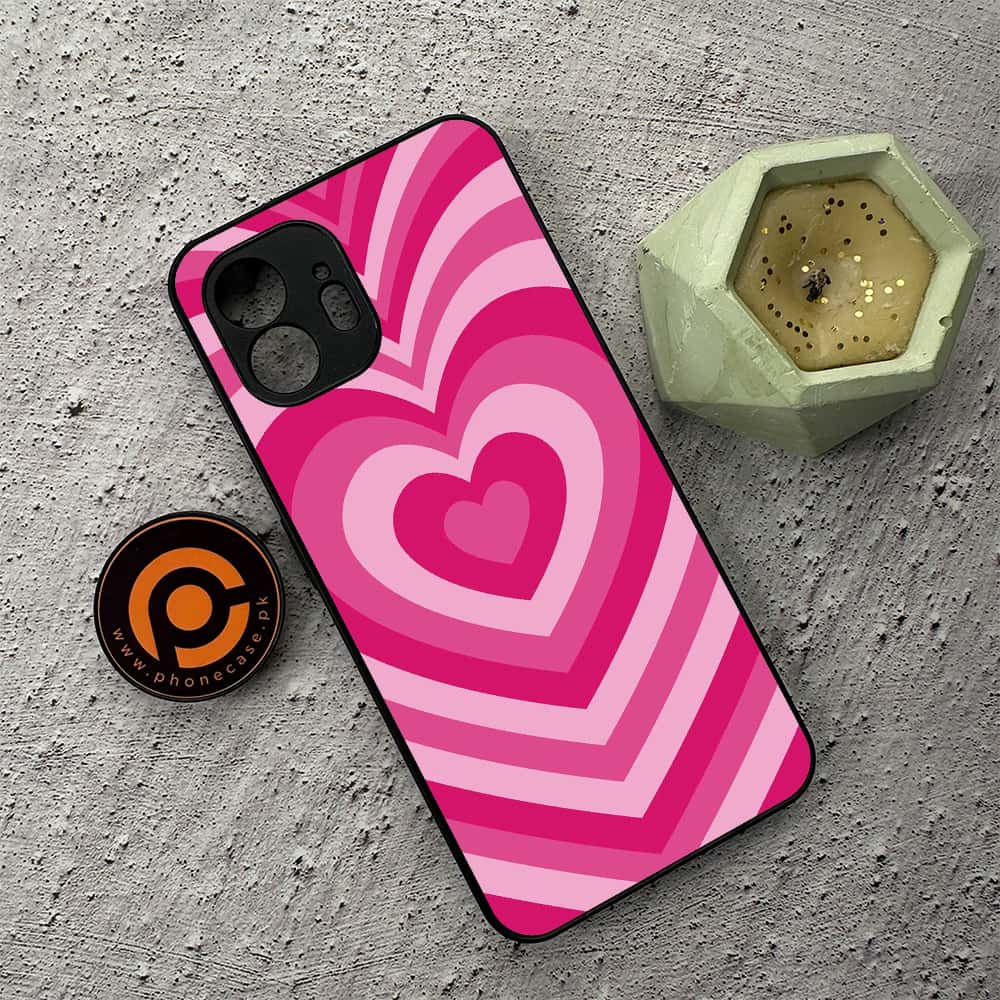 Nothing Phone 2 - Heart Beat Series - Premium Metal  Printed soft Bumper shock Proof Case