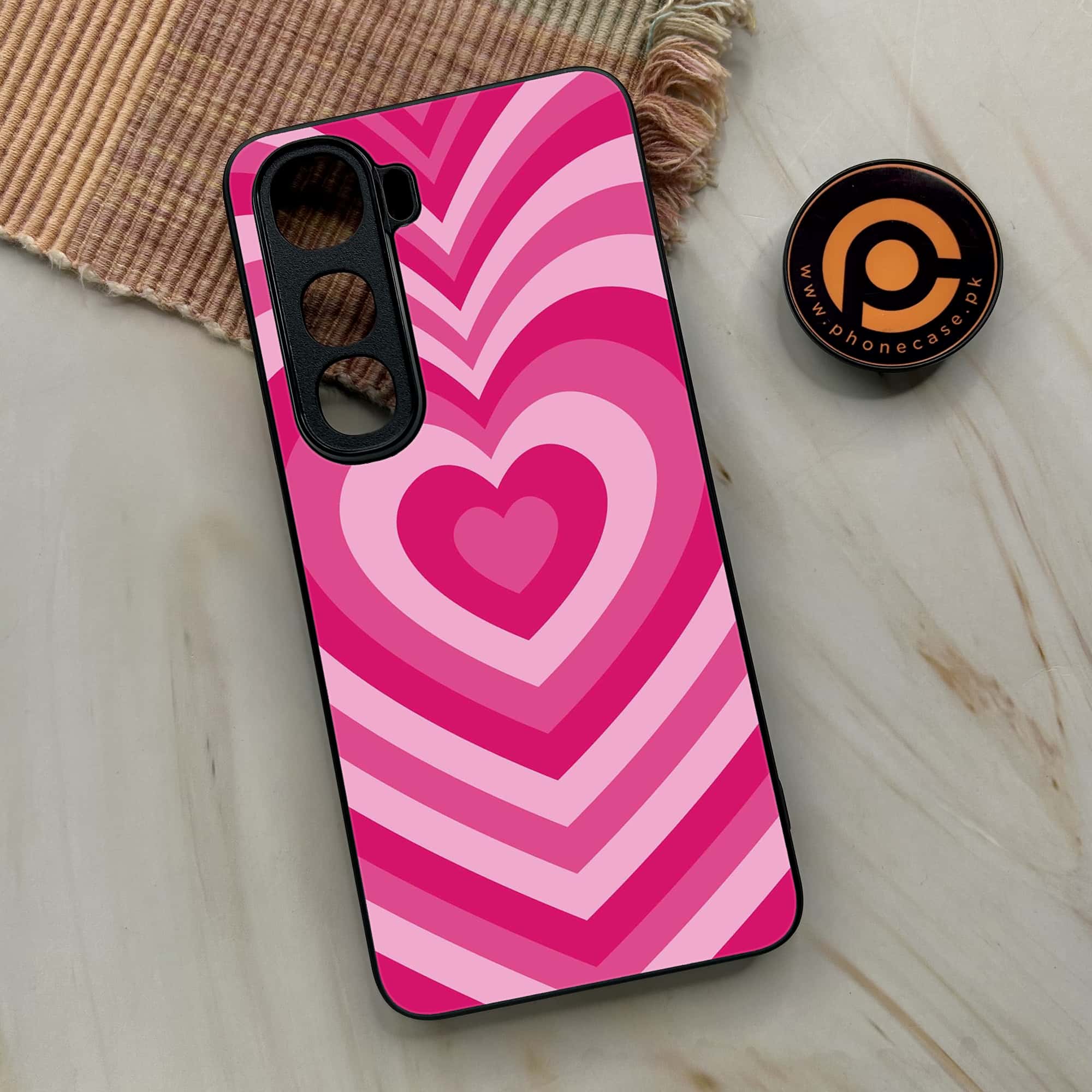 Vivo Y400 - Heart Beat Series - Premium Metal Printed soft Bumper shock Proof Case