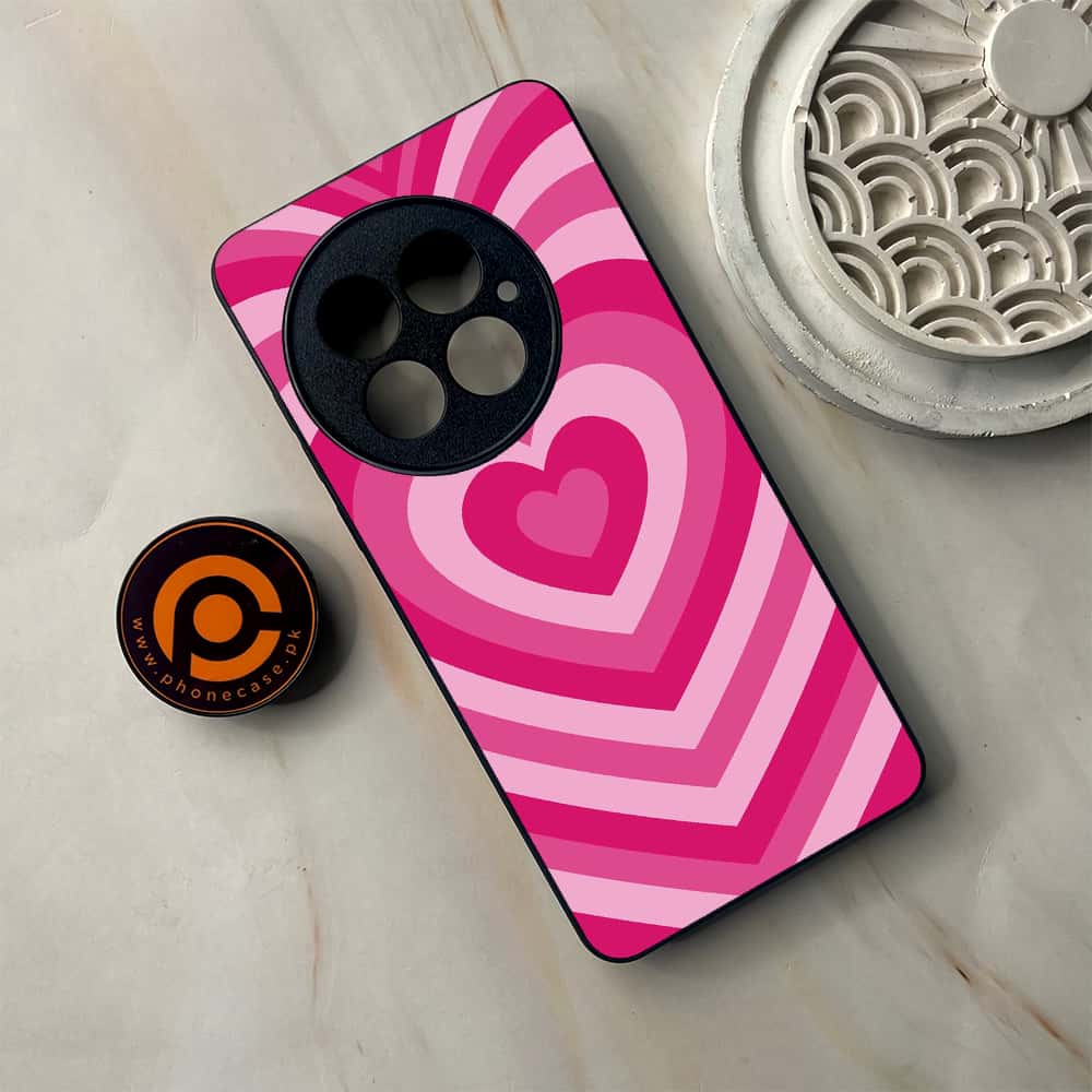 OnePlus 13 - Heart Beat Series - Premium Metal Printed soft Bumper shock Proof Case