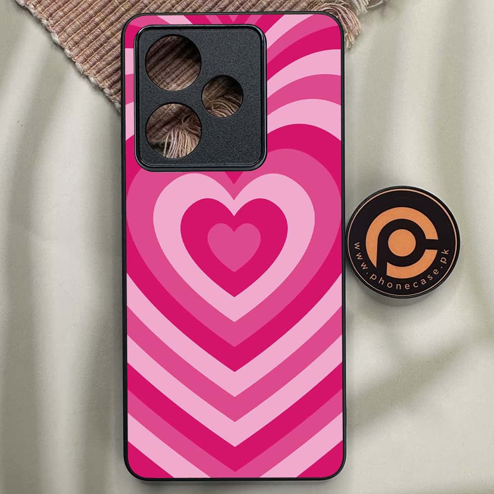 Realme GT 7T - Heart Beat Series - Premium Metal Printed soft Bumper shock Proof Case