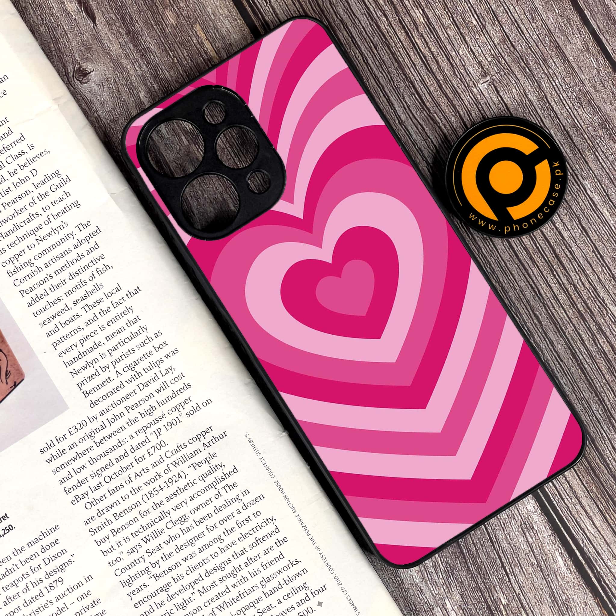 Xiaomi Redmi 12 - Heart Beat Series - Premium Printed Glass soft Bumper shock Proof Case